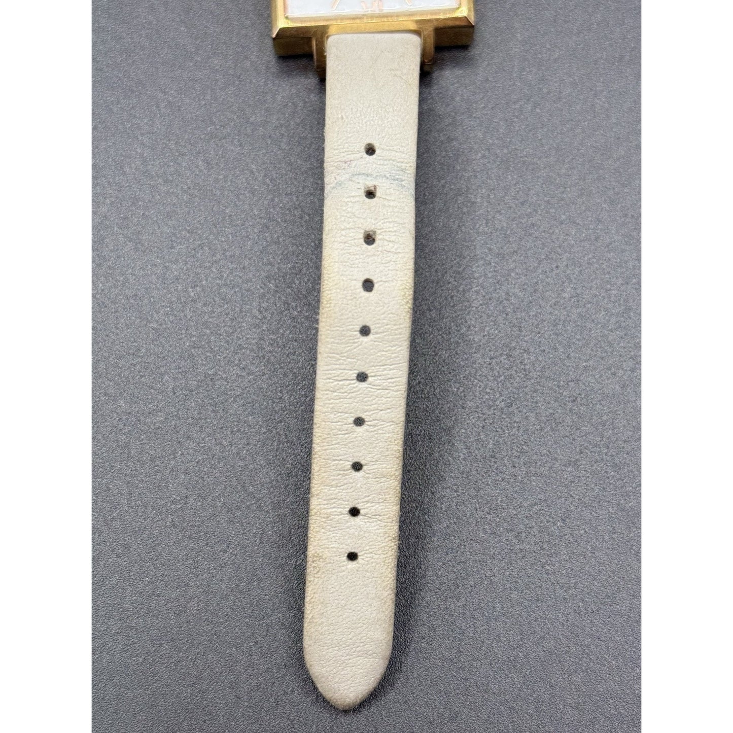 Olivia Burton Gold Tone Square Watch New Battery N18