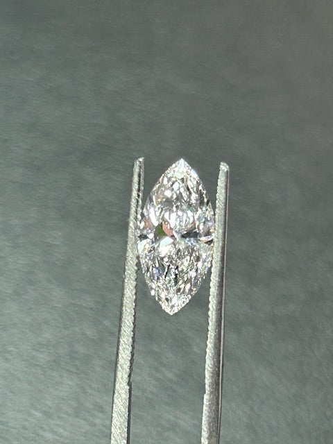 3.08 Loose Lab Grown Marquise Diamond E Color VVS2 IGI