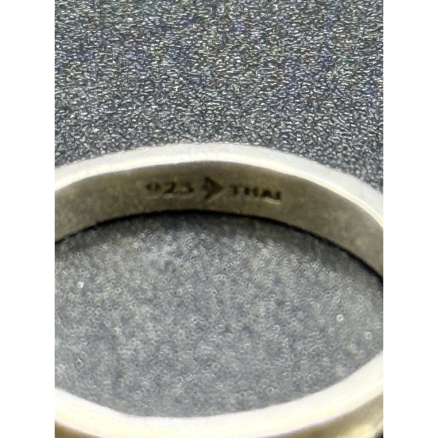 Silpada Sterling Silver Concave Stack Ring Size 6.75 Thai #3 P7