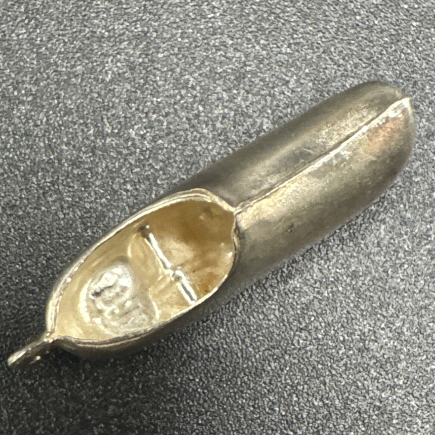 Vintage Sterling Silver Dutch Clog Charm 925 N1
