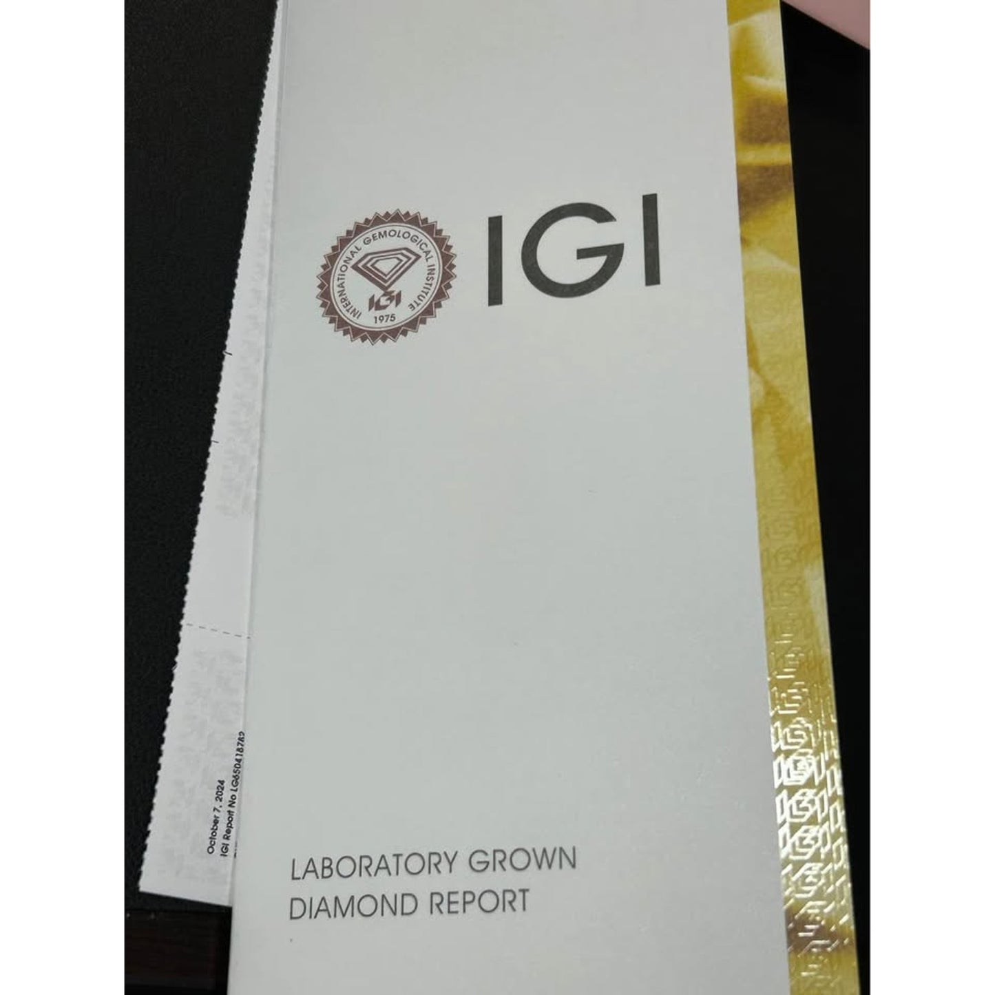 Loose 2.08 carat Lab Grown Diamond Radiant Cut F Color VS1 clarity IGI