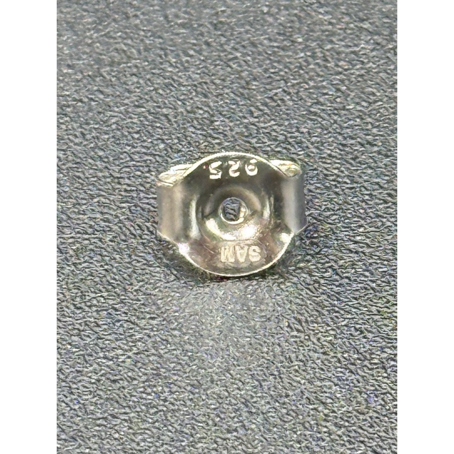 NOS JTV Sterling Silver Genuine Tanzanite Heart Studs N19