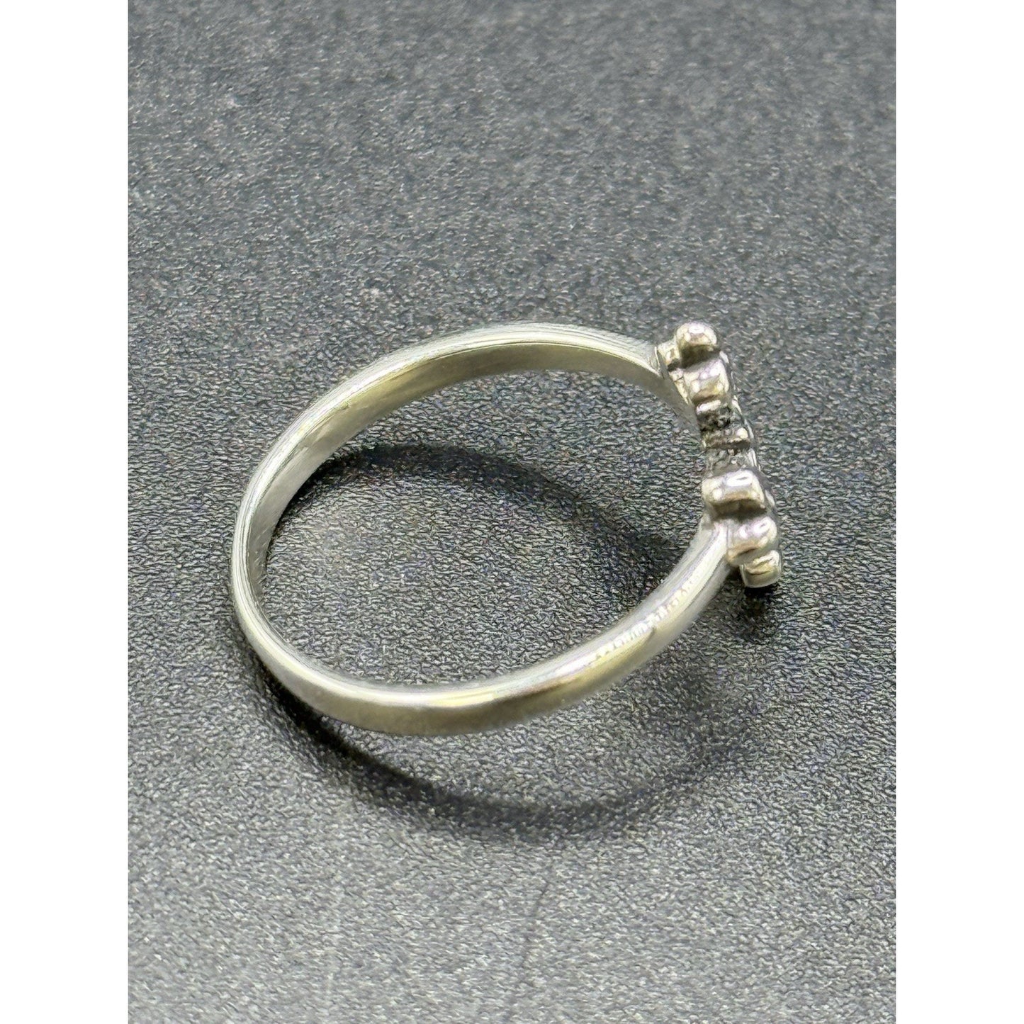 New Condition Sterling Silver Cross Ring Size 7.00 925
