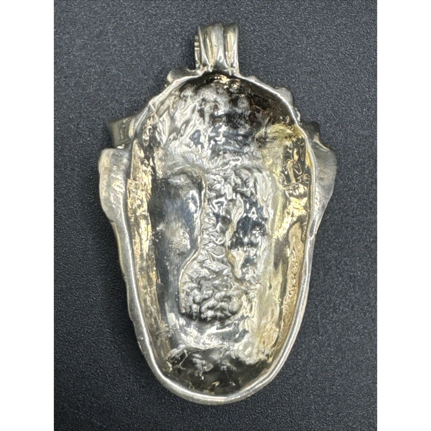 Vintage Handmade Devil Pendant Tested Only K23