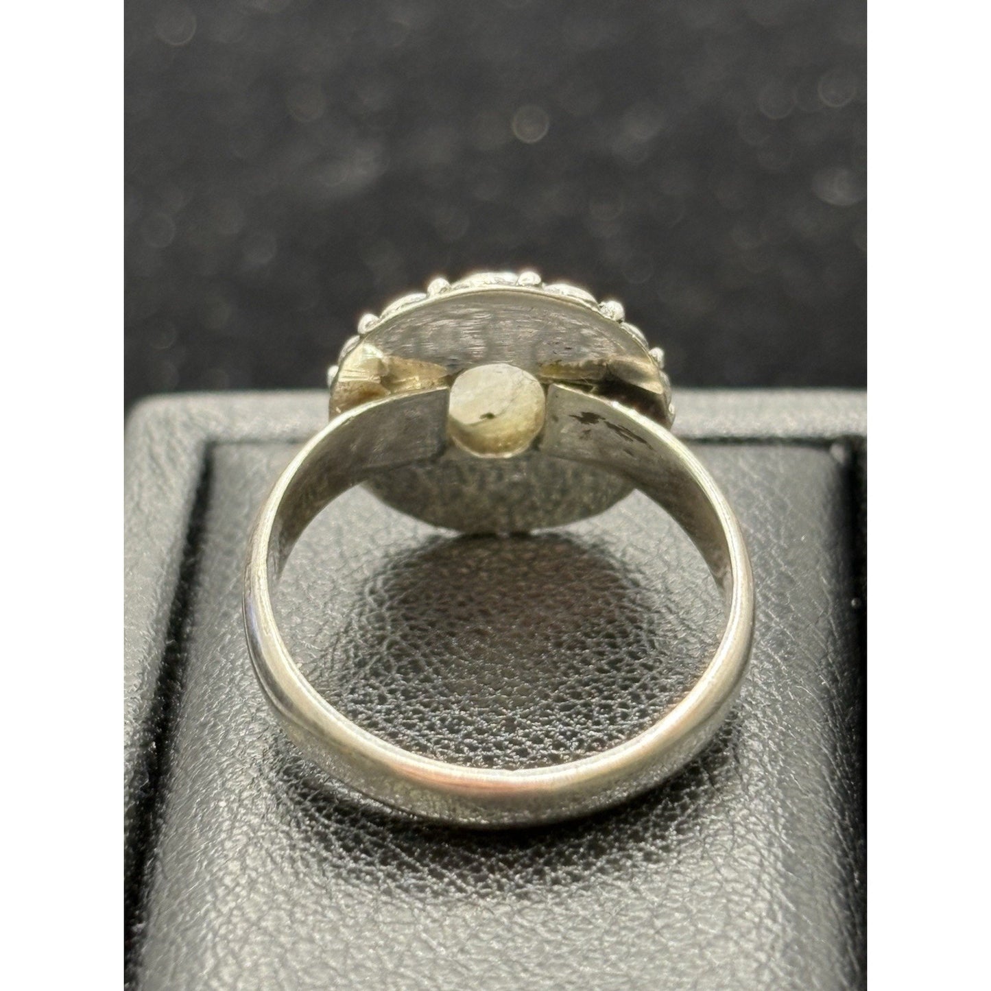 New Condition Sterling Silver Moonstone Ring Size 7