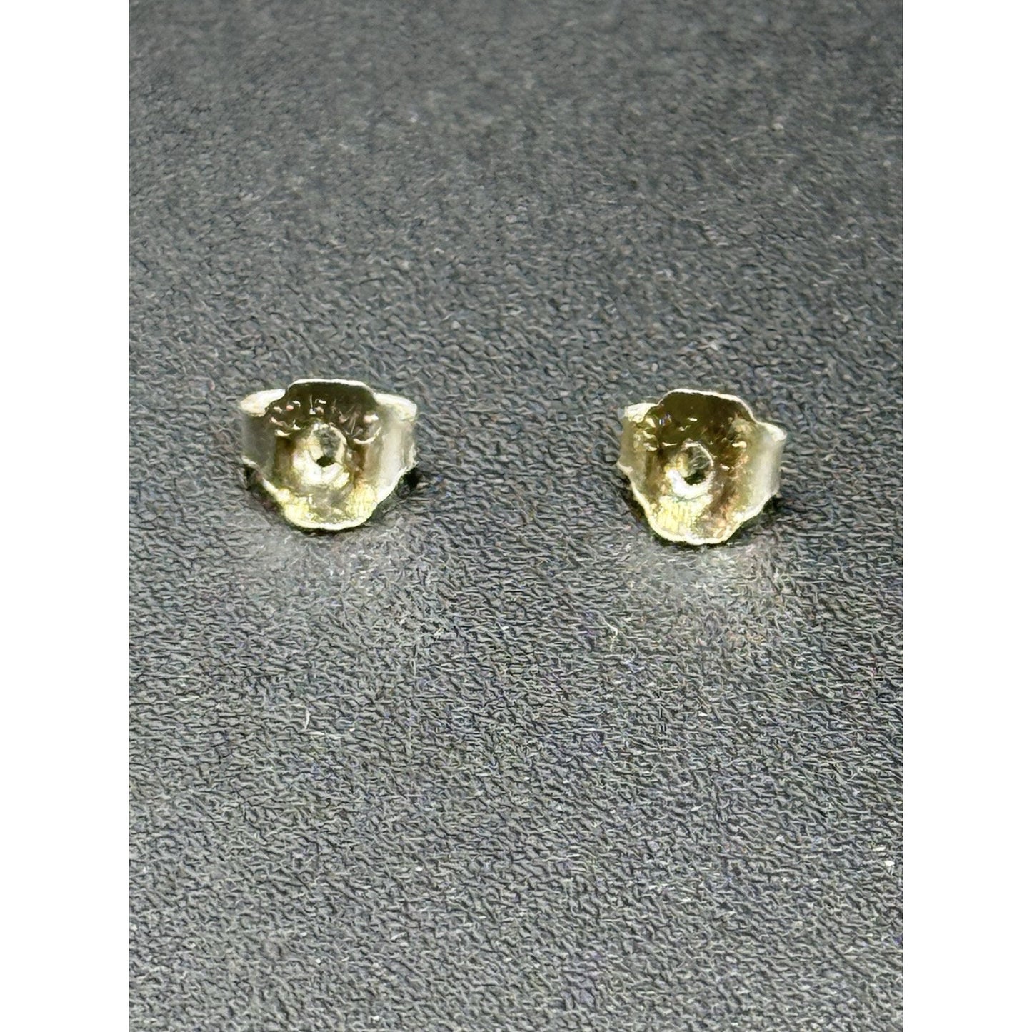 7MM Genuine Pearl Sterling Silver Stud Earrings 925 P3