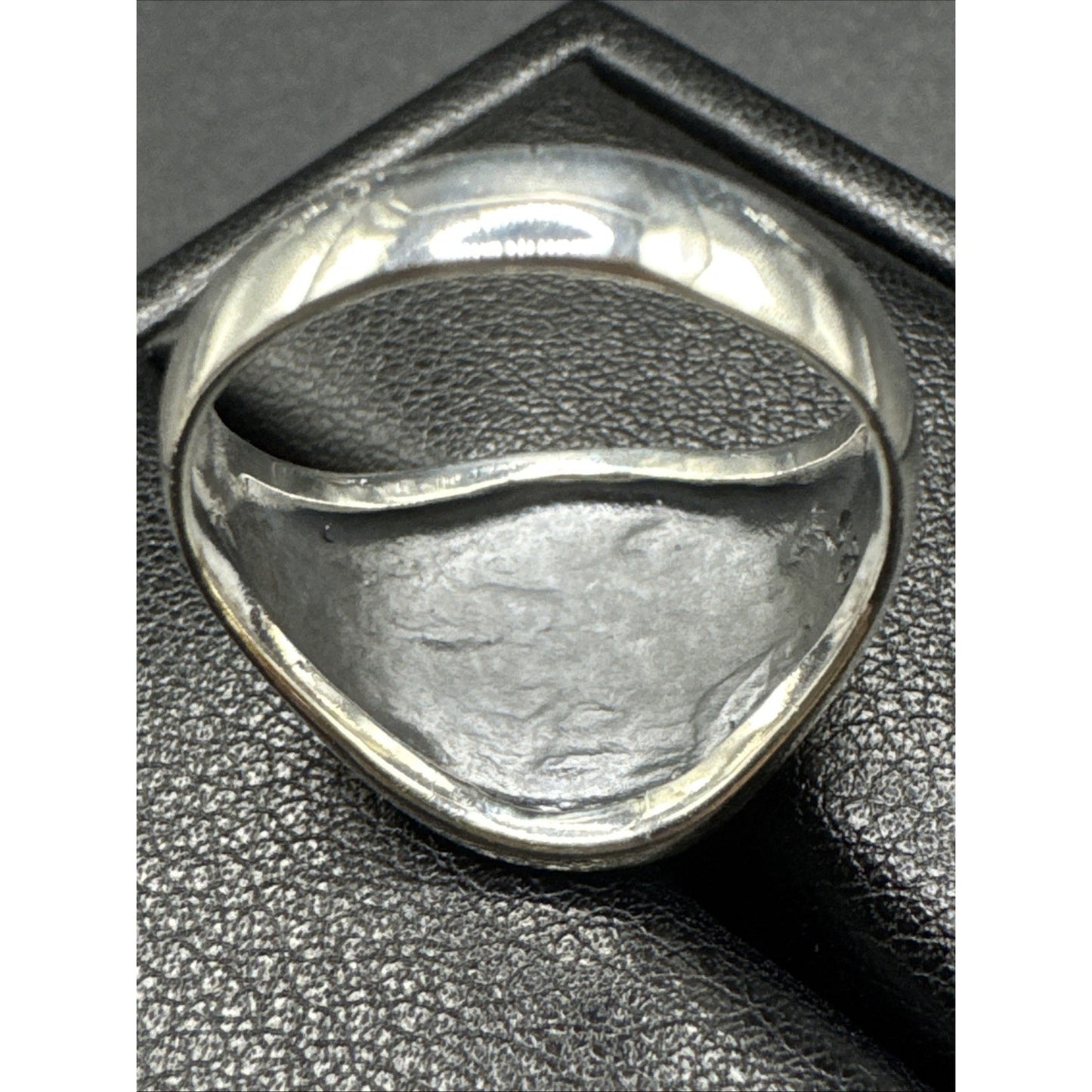 New Condition Sterling Silver Zodiac Calendar Ring 925 Size 10