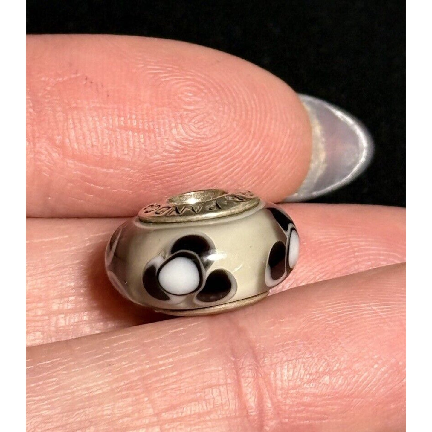 Pandora Sterling Silver Mirano Flower Charm 925 M28