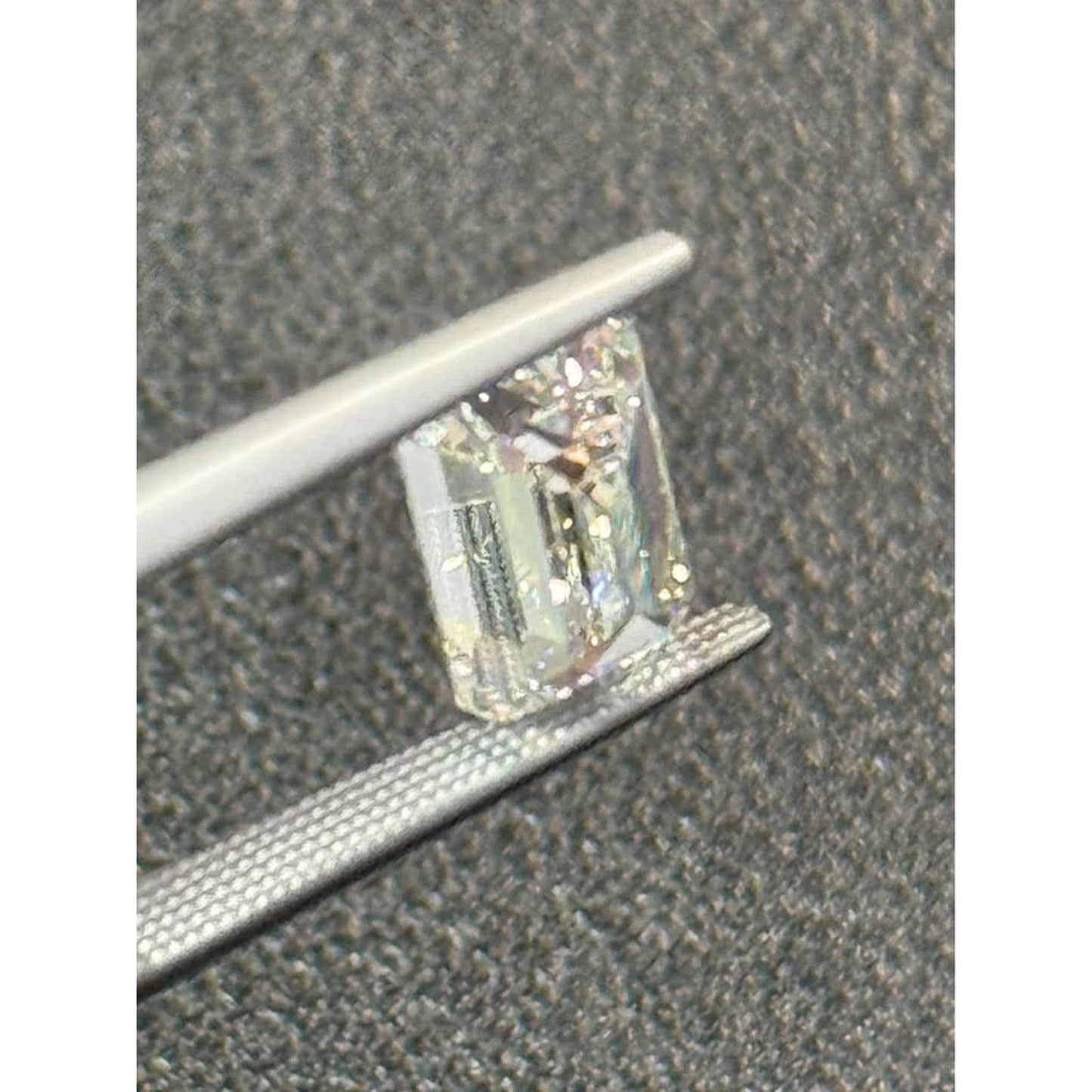 3.03 Loose Emerald Cut Lab Grown Diamond E Color VVS2 Clarity IGI