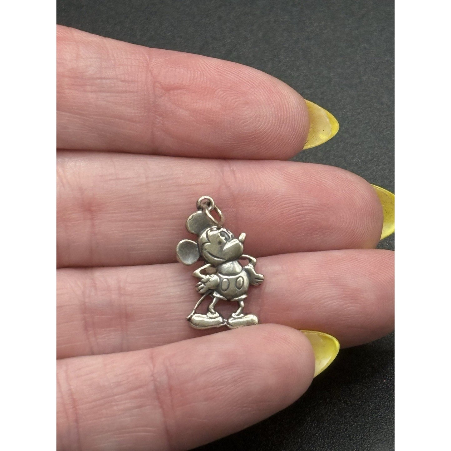 Vintage Mickey Mouse Disney Charm Made In USA RARE! R8