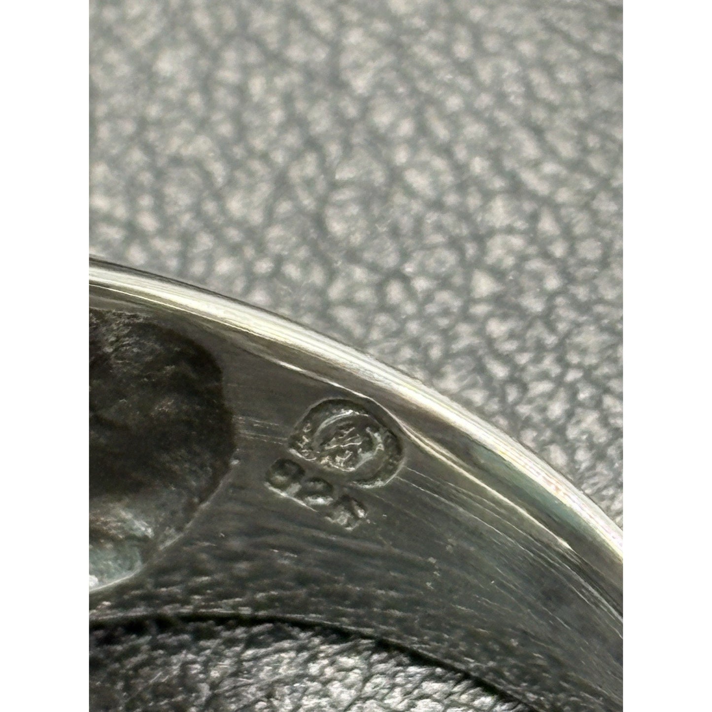 New Condition Sterling Silver Turquoise Ring Turkish Design Size 9