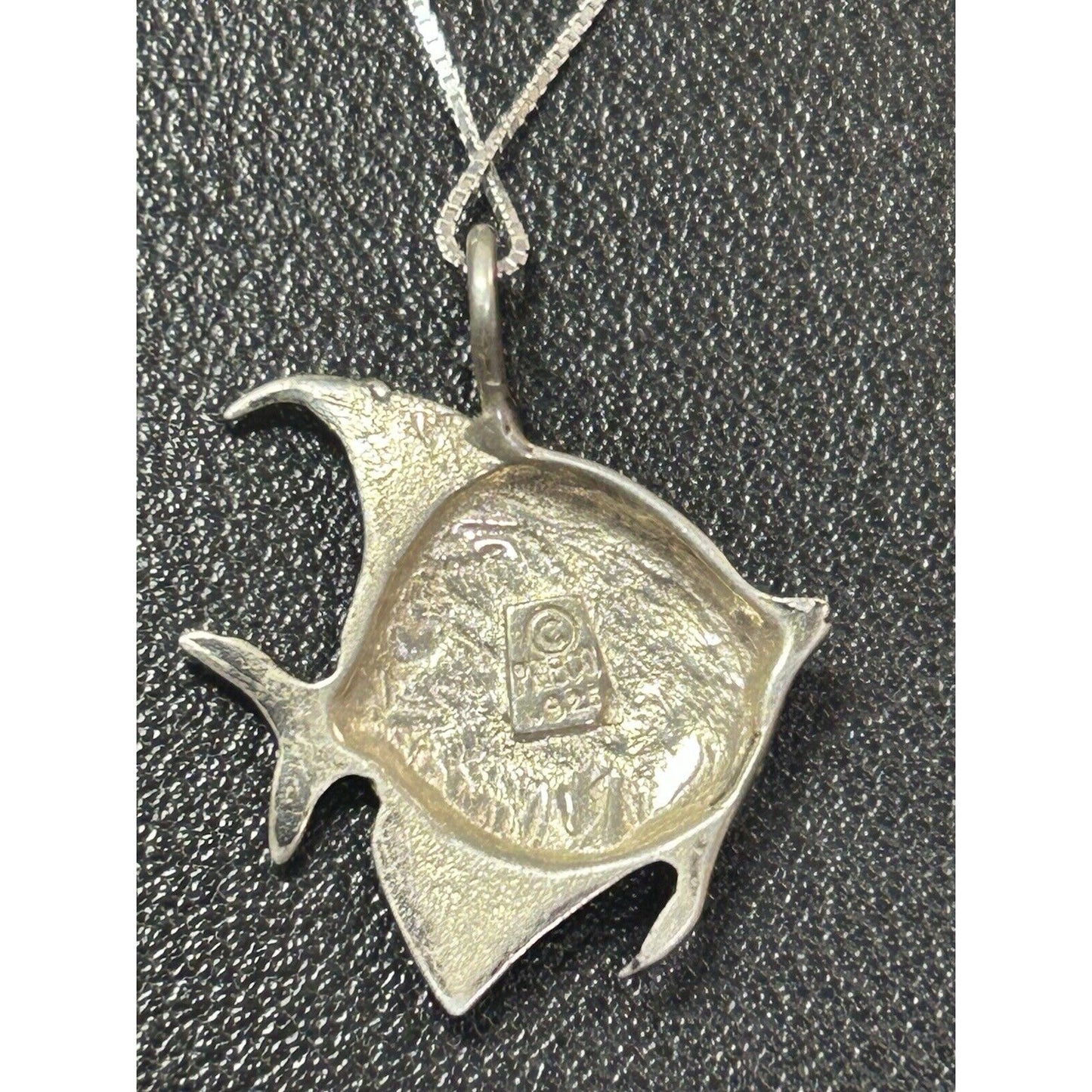 18” Moorish Idol Sterling Silver Pendant Necklace 925 L3