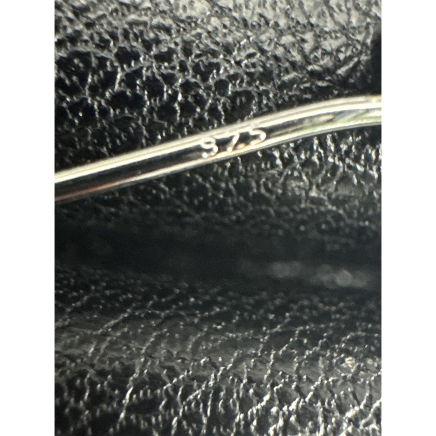 20mm New Condition Sterling Silver Tube Hoop Earrings 925