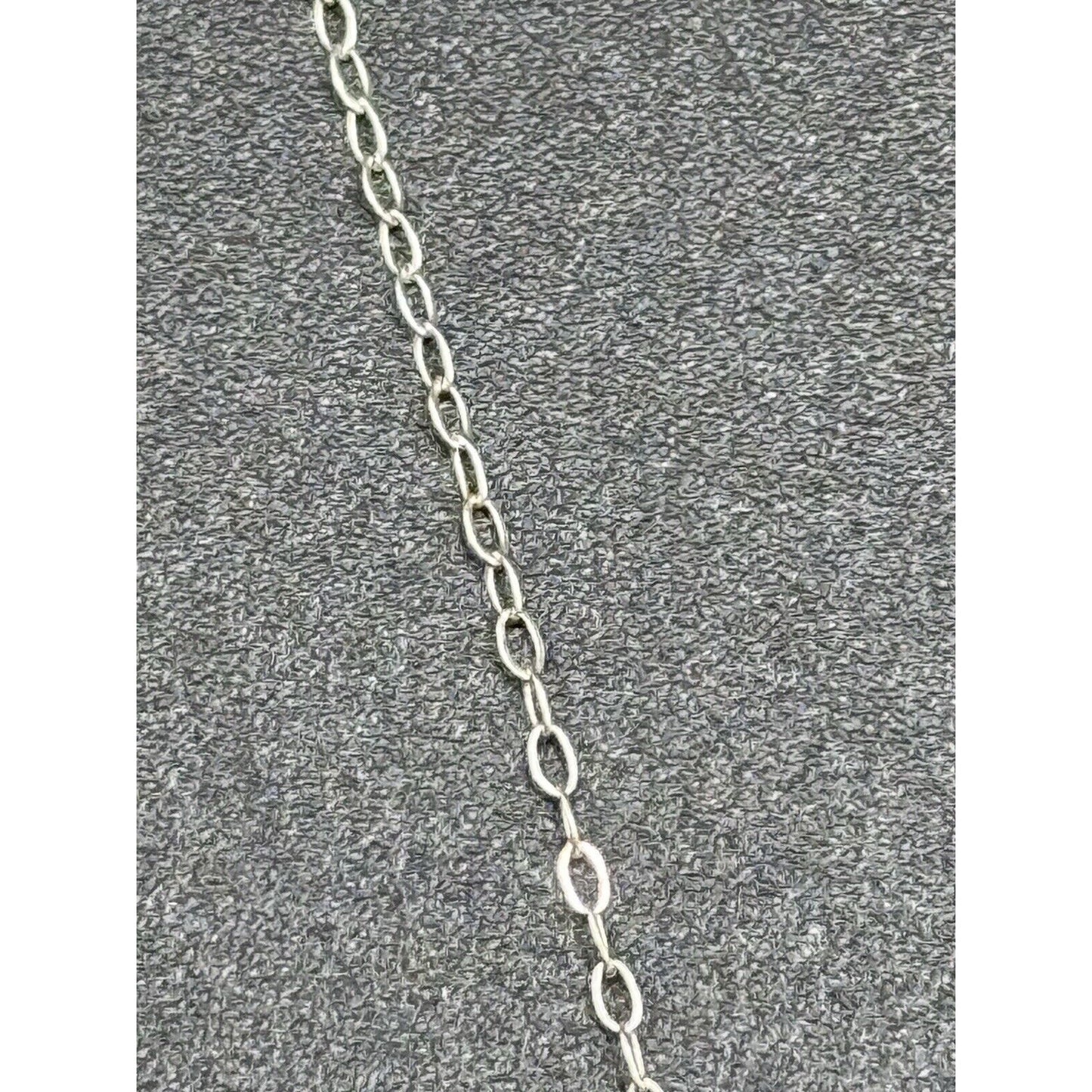 Vintage 18” Sterling Silver Spanish Cross At Caravaca Pendant Necklace M27