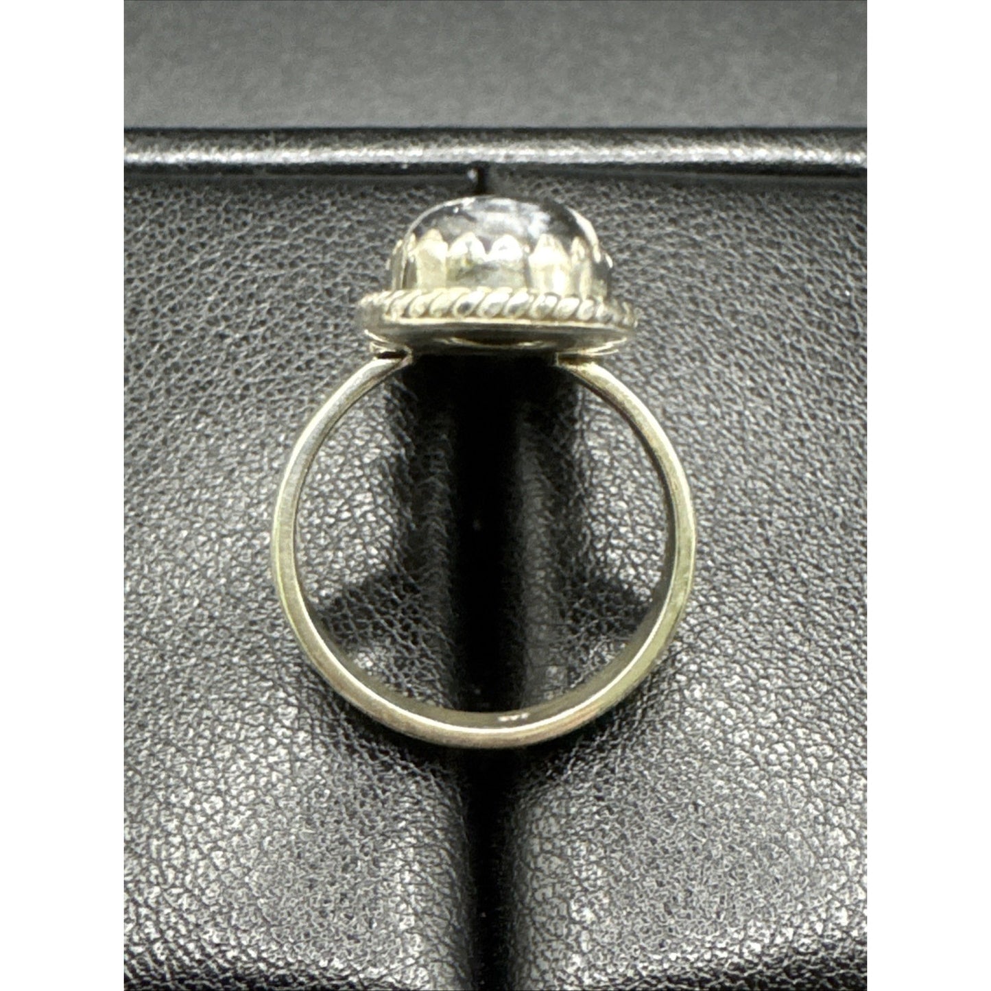 EUC Sterling Silver Wildhorse Jasper Long Ring 925 Size 8 T29