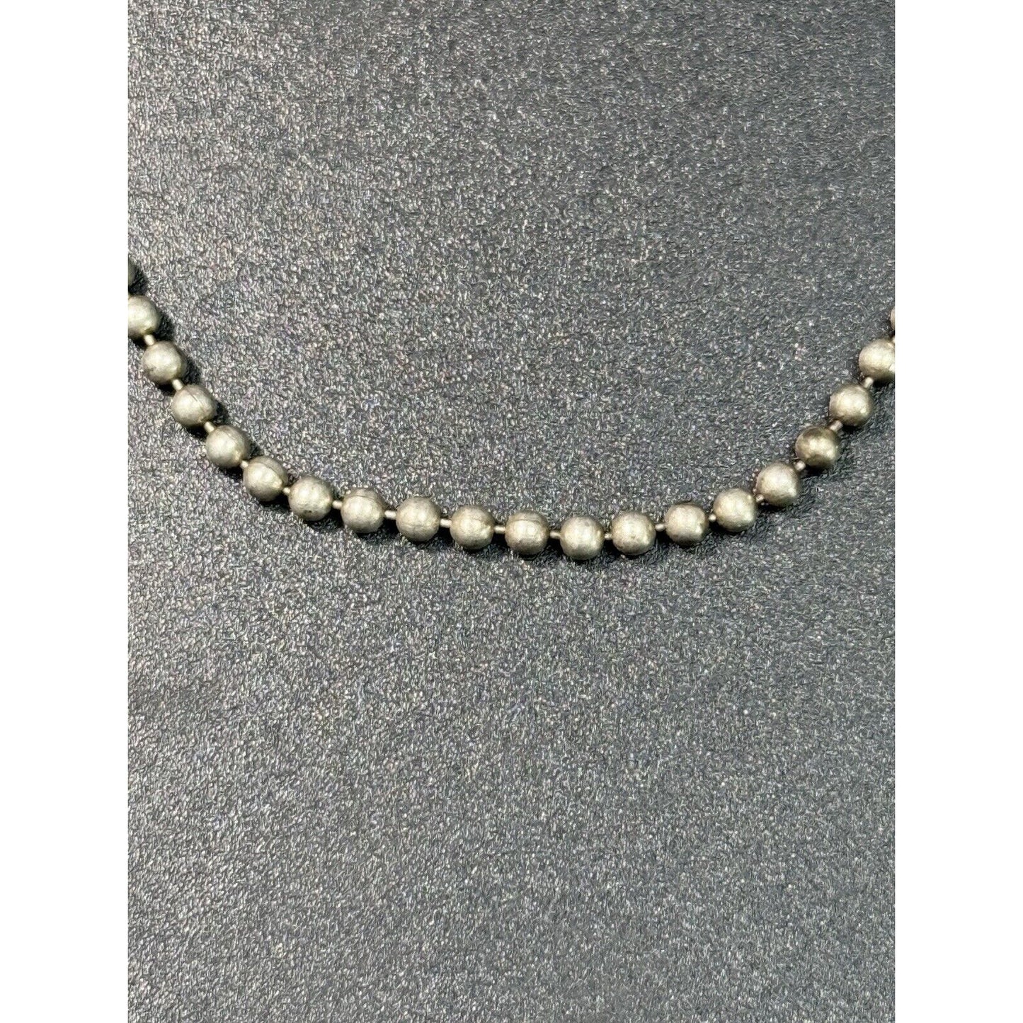 18” Sterling Silver Bathtub Chain Necklace 925 M29