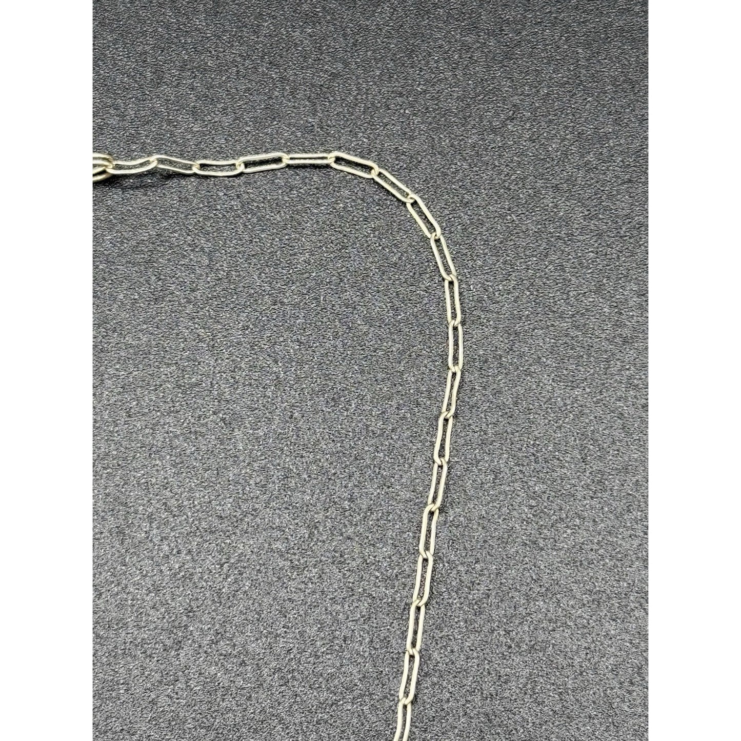 15” Sterling Silver Garnet Rondelle Necklace 925 N13