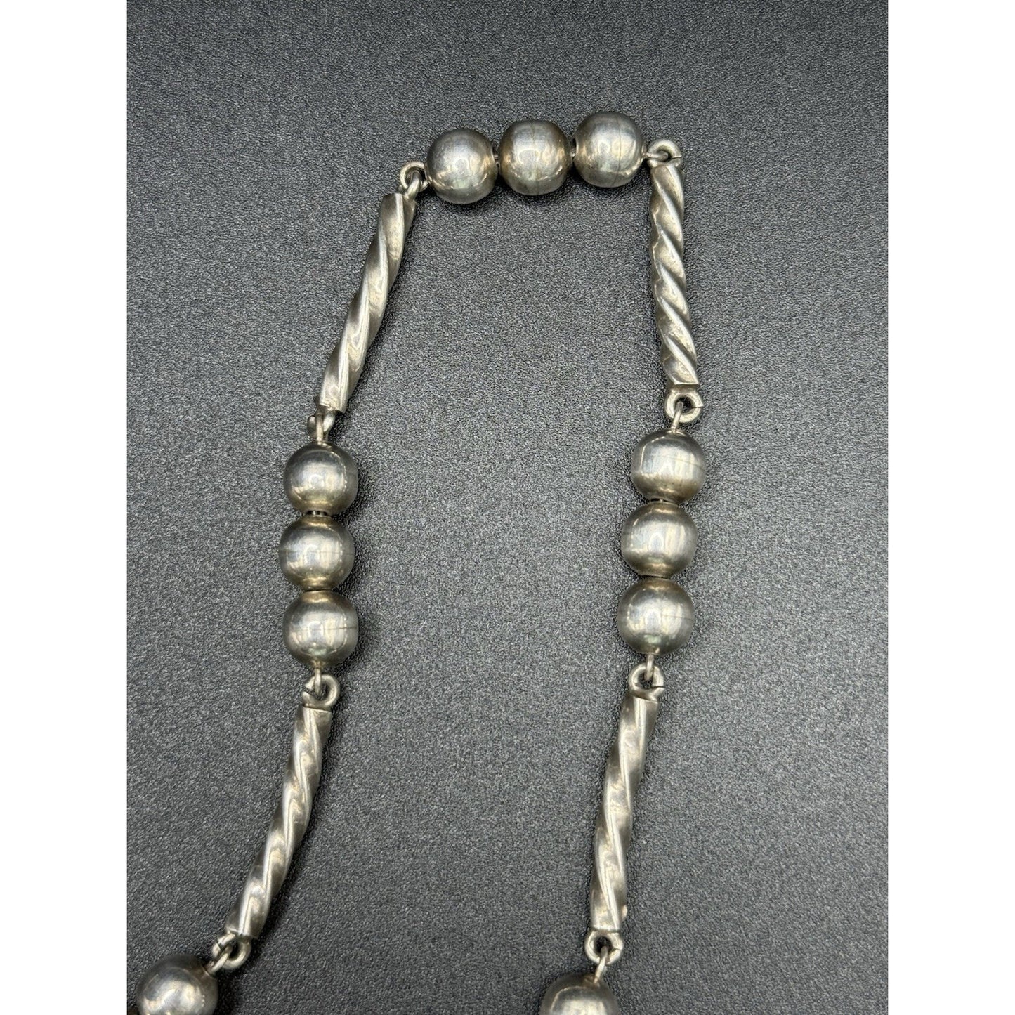 Taxco 28” Sterling Silver Necklace 75 Grams TR-57 W8