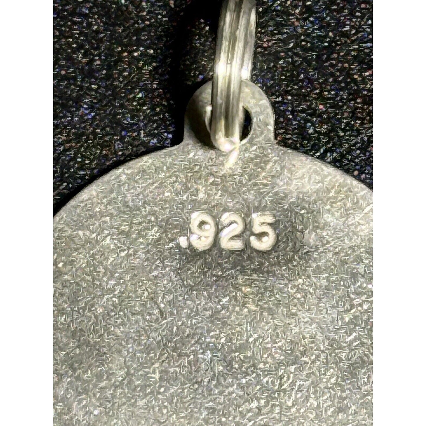 Vintage Sterling Silver “Mother” Disc Charm 925 M28