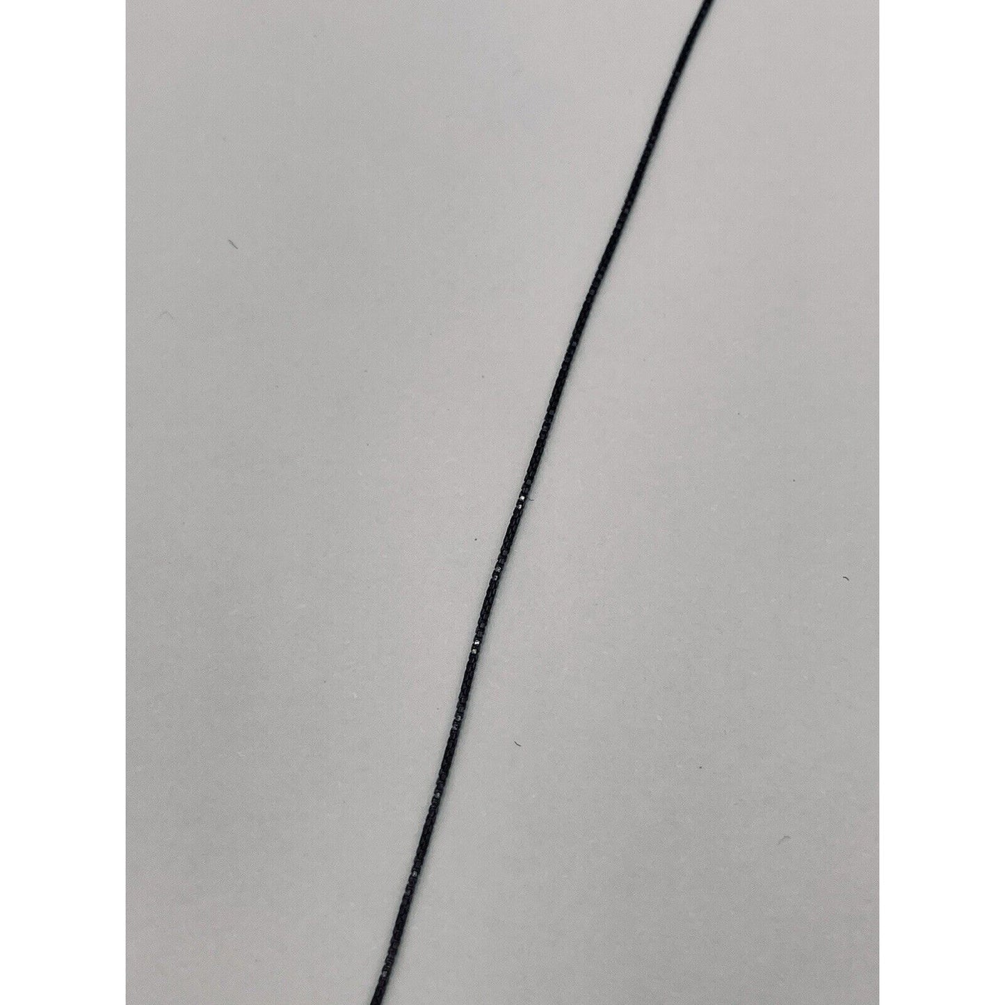 20” New Condition Black Rhodium Box Chain