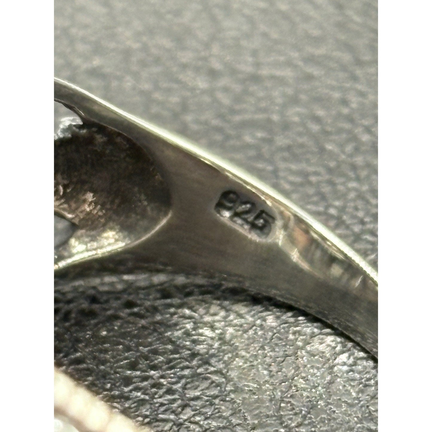 New Condition Sterling Silver Indian Skull Ring Size 10 925