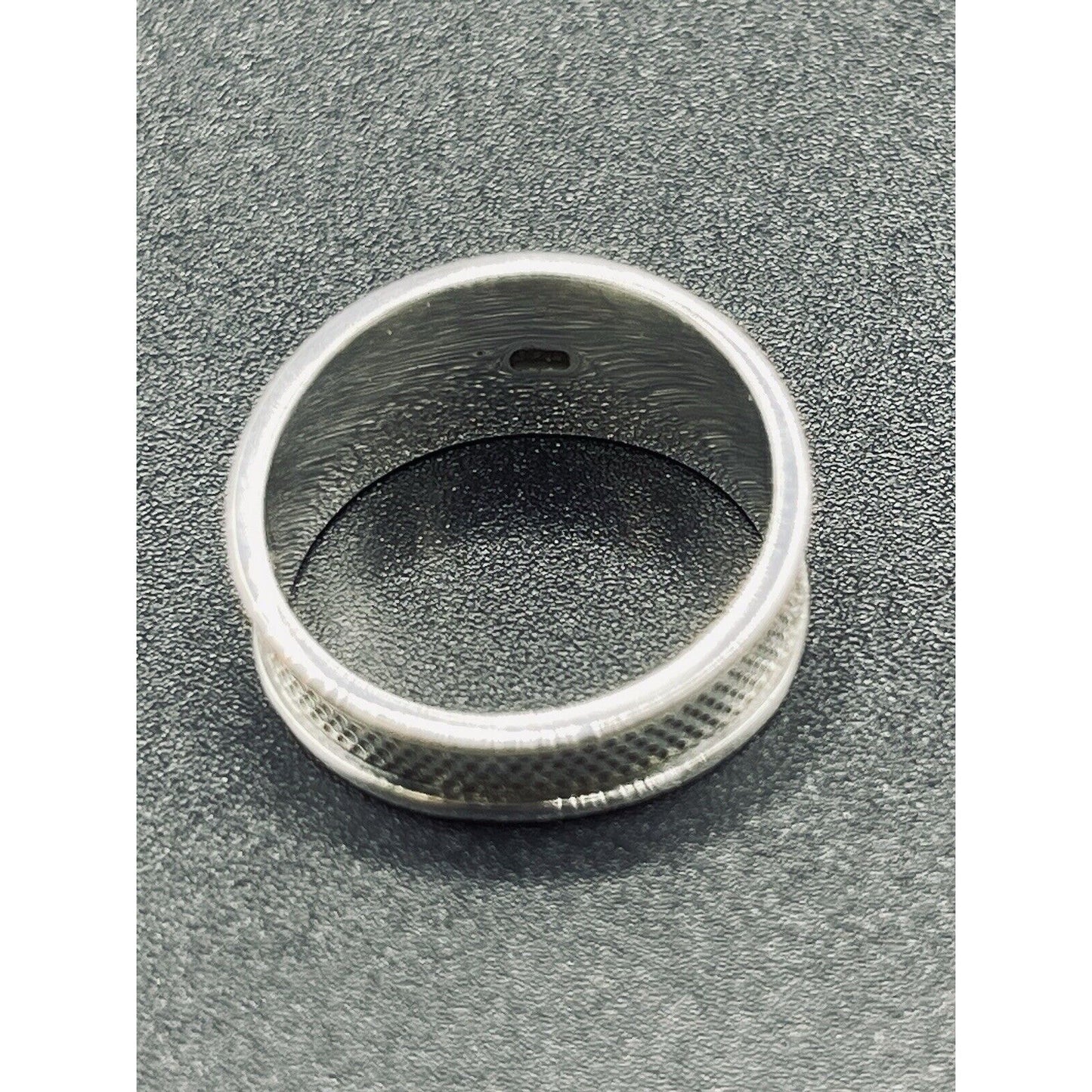 New Condition Sterling Silver Three Crosses Jesus Ring Size 6.50