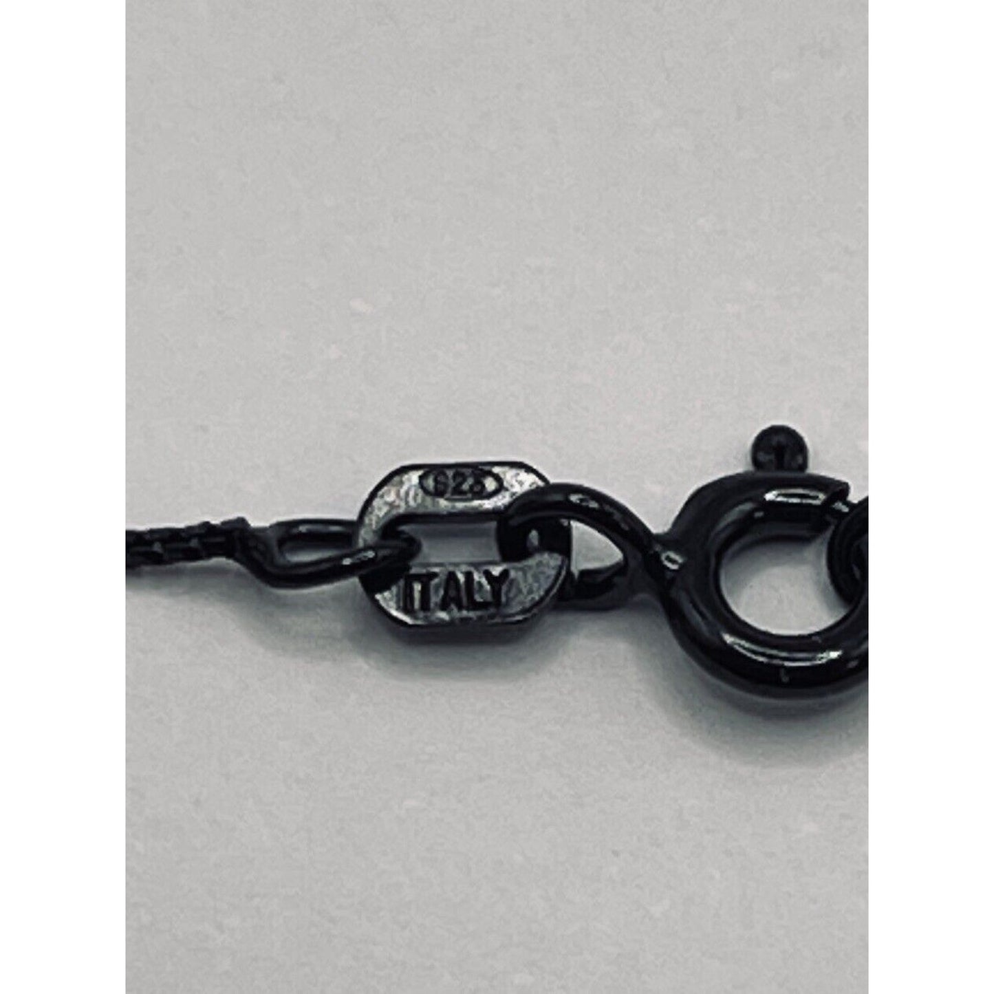 20” New Condition Black Rhodium Box Chain