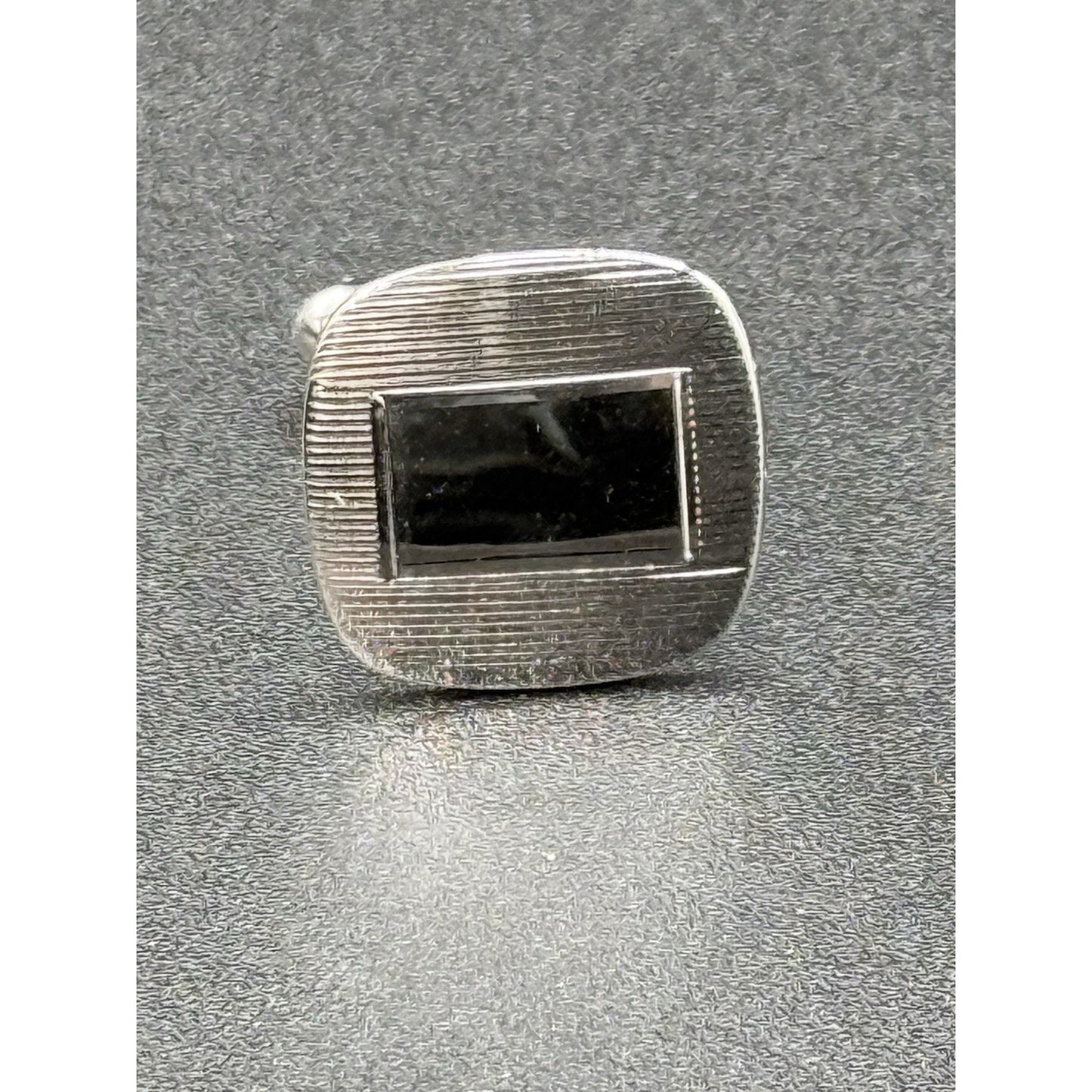 Excellent Used Condition Sterling Silver Cuff Links Engraveable 7 Grams N13