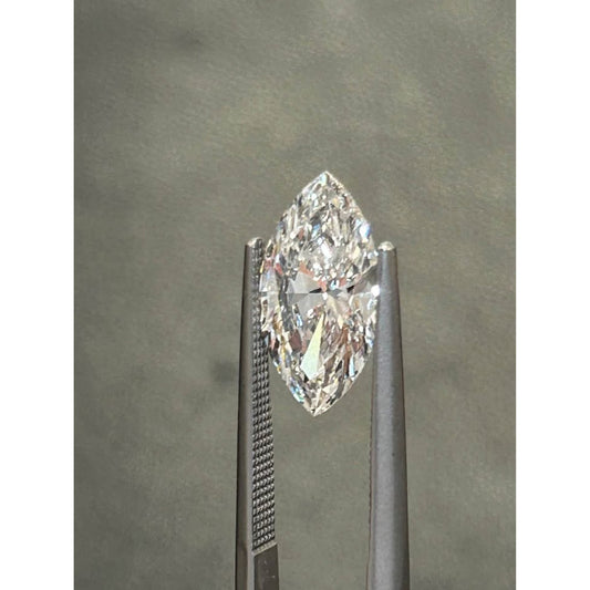 3.04 Marquise scout Lab Grown Diamond E Color VS1 IGI Lab Report