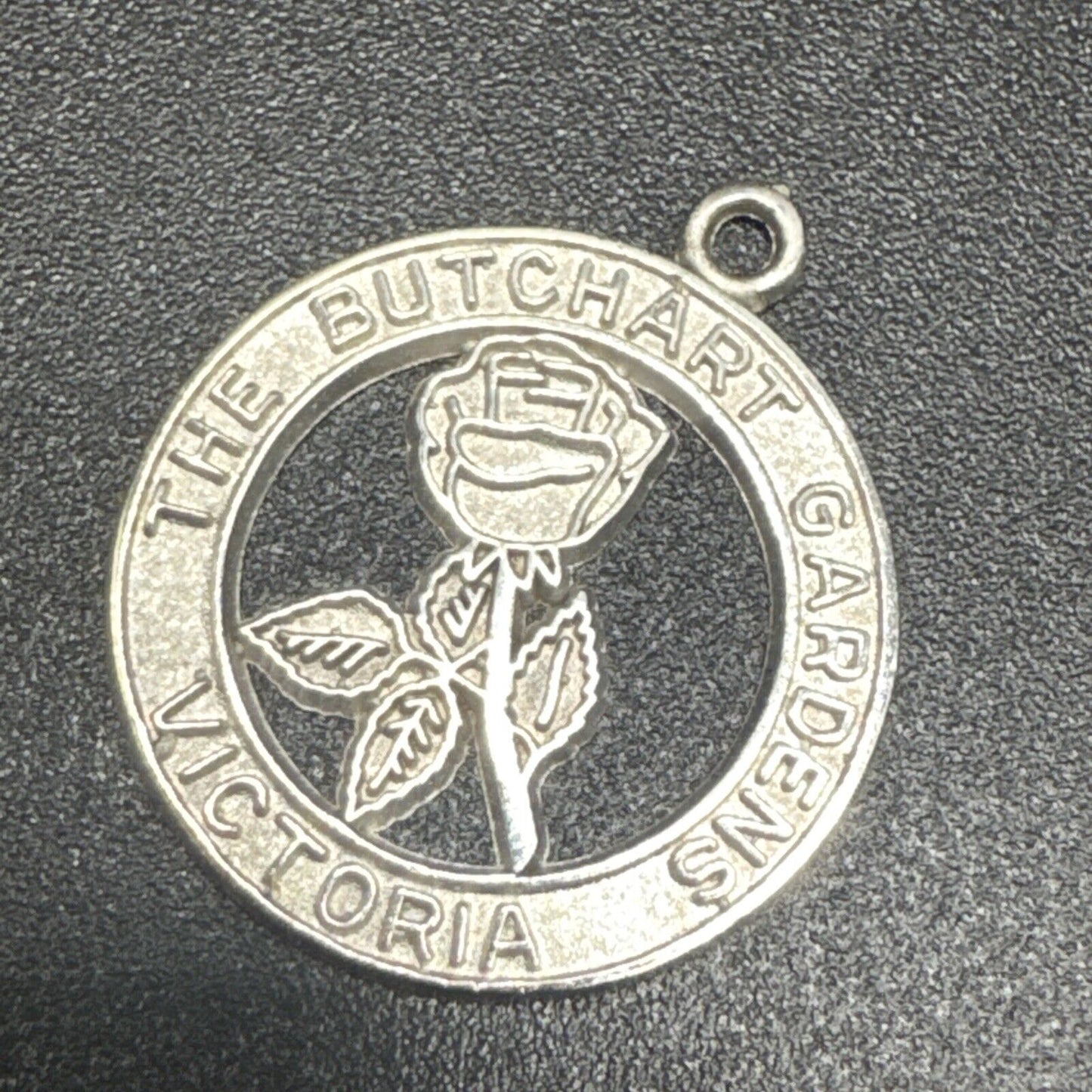 The Butchart Gardens Sterling Silver Victoria Charm 925 N1