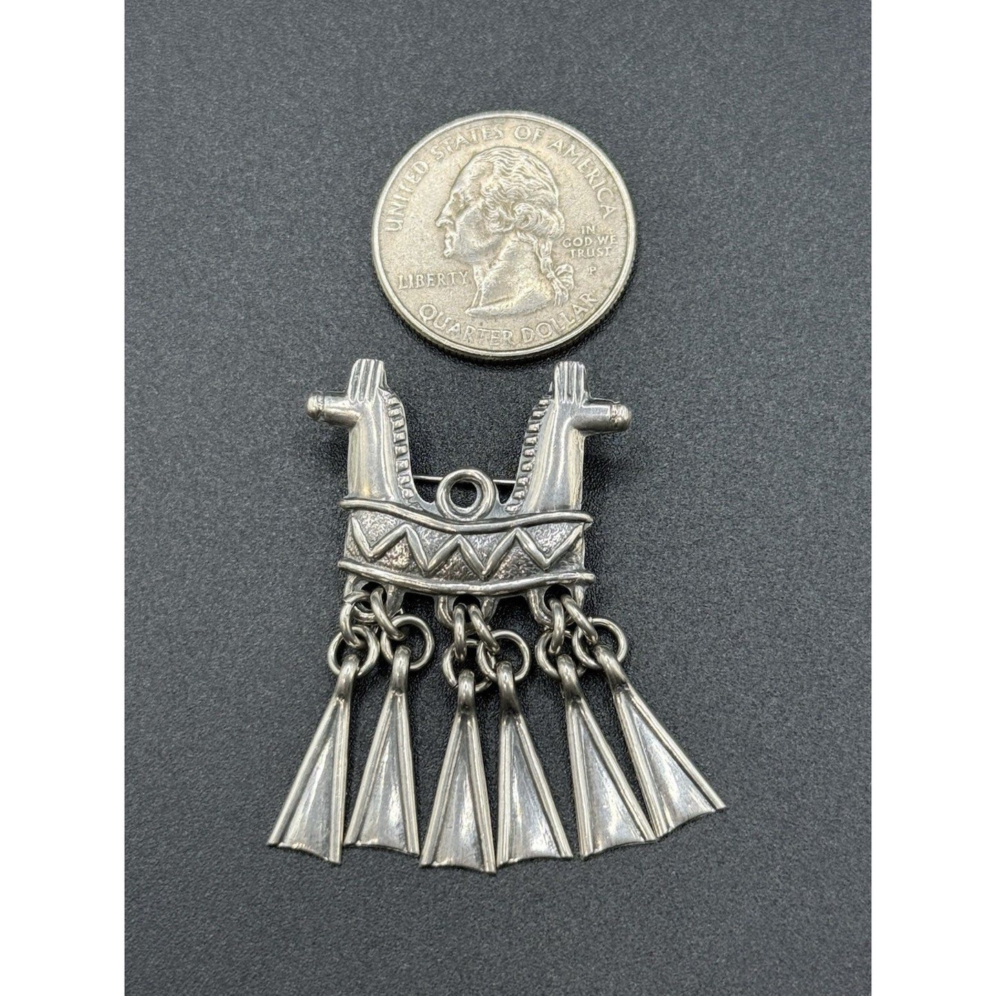 Kaleuala Kora Finnish Vintage Horse Brooch Pin Rare P5
