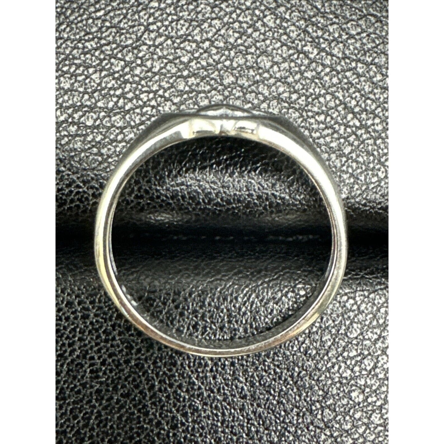 New Condition Sterling Silver Heart Paw Pet Print Ring 925 Size 7