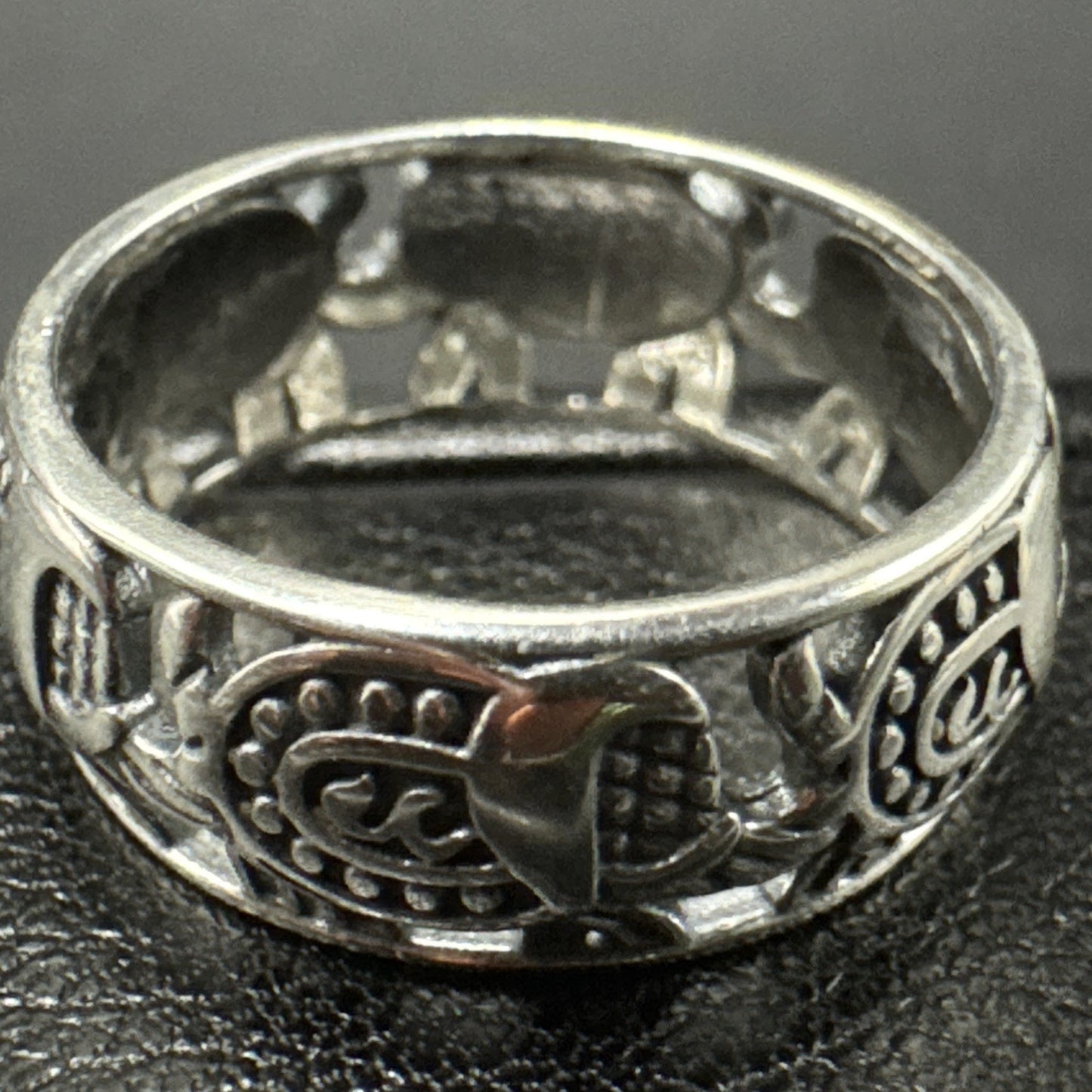 New Condition Elephants Marching Band Ring Size 7