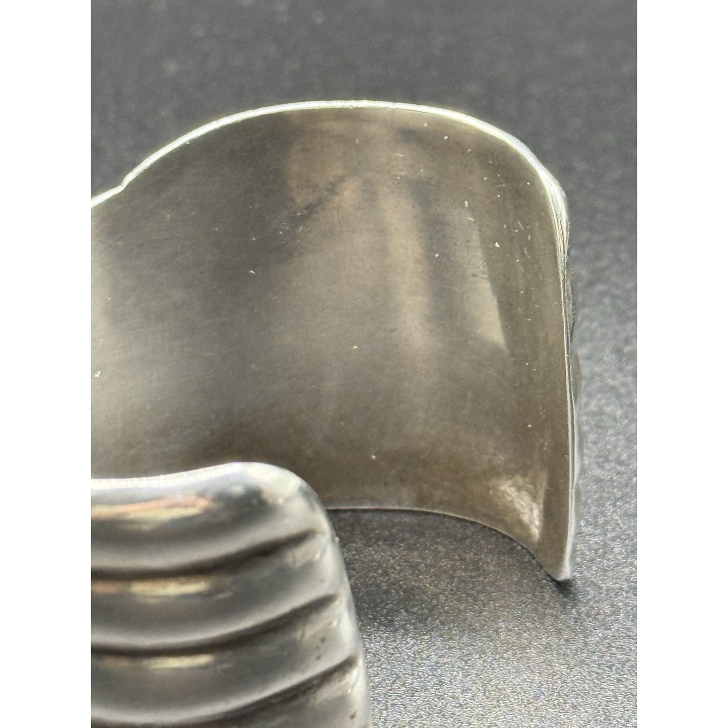 Taxco 7” Sterling Silver Cuff Bracelet 70 Grams TD-40 Mexico N18