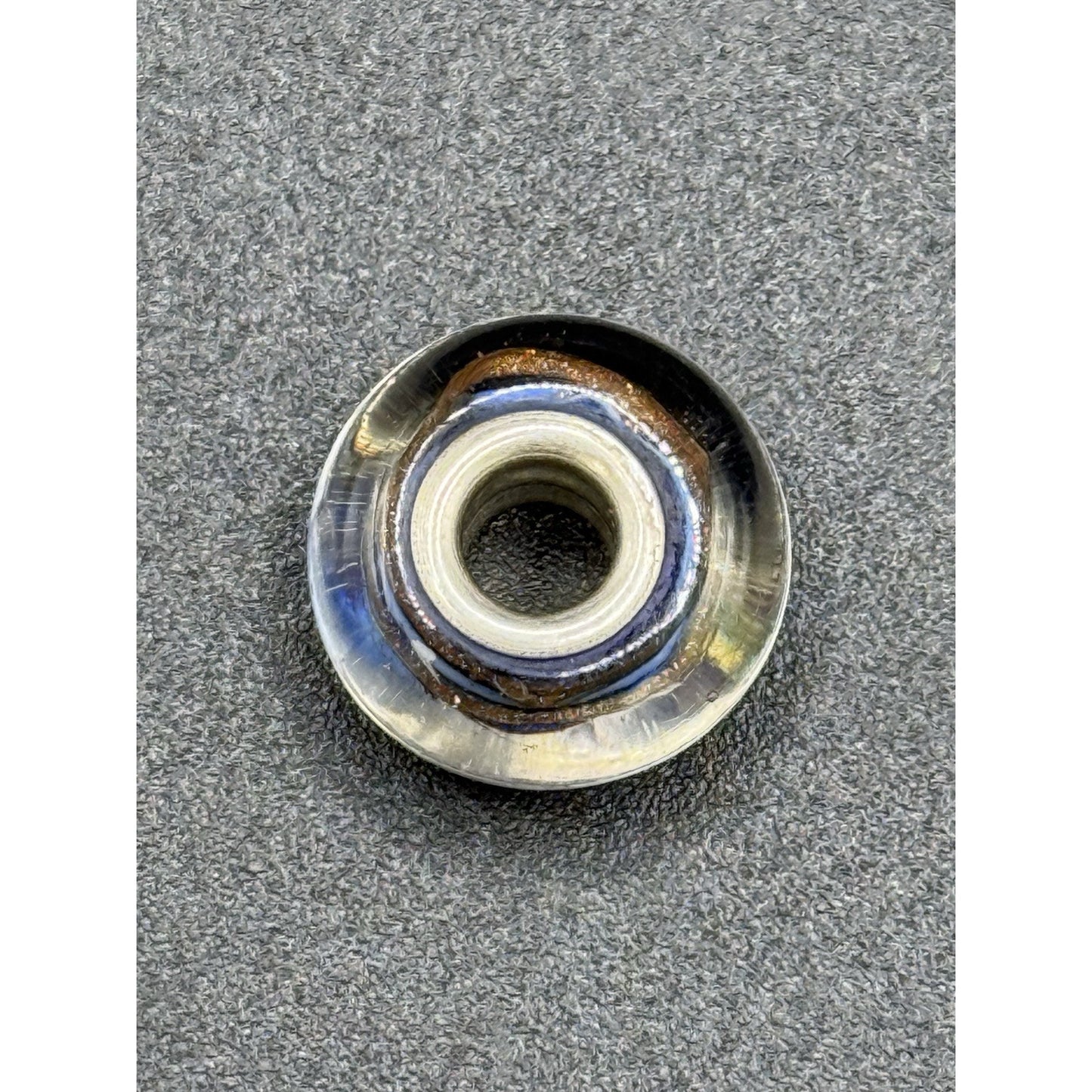 Camilla Sterling Silver Murano Glass Multi Color Charm 925 P10
