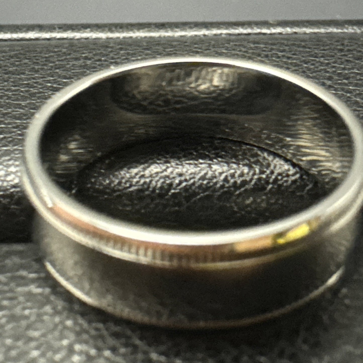New Condition 6 Mm Sterling Silver Milgrain Band Ring Size 7