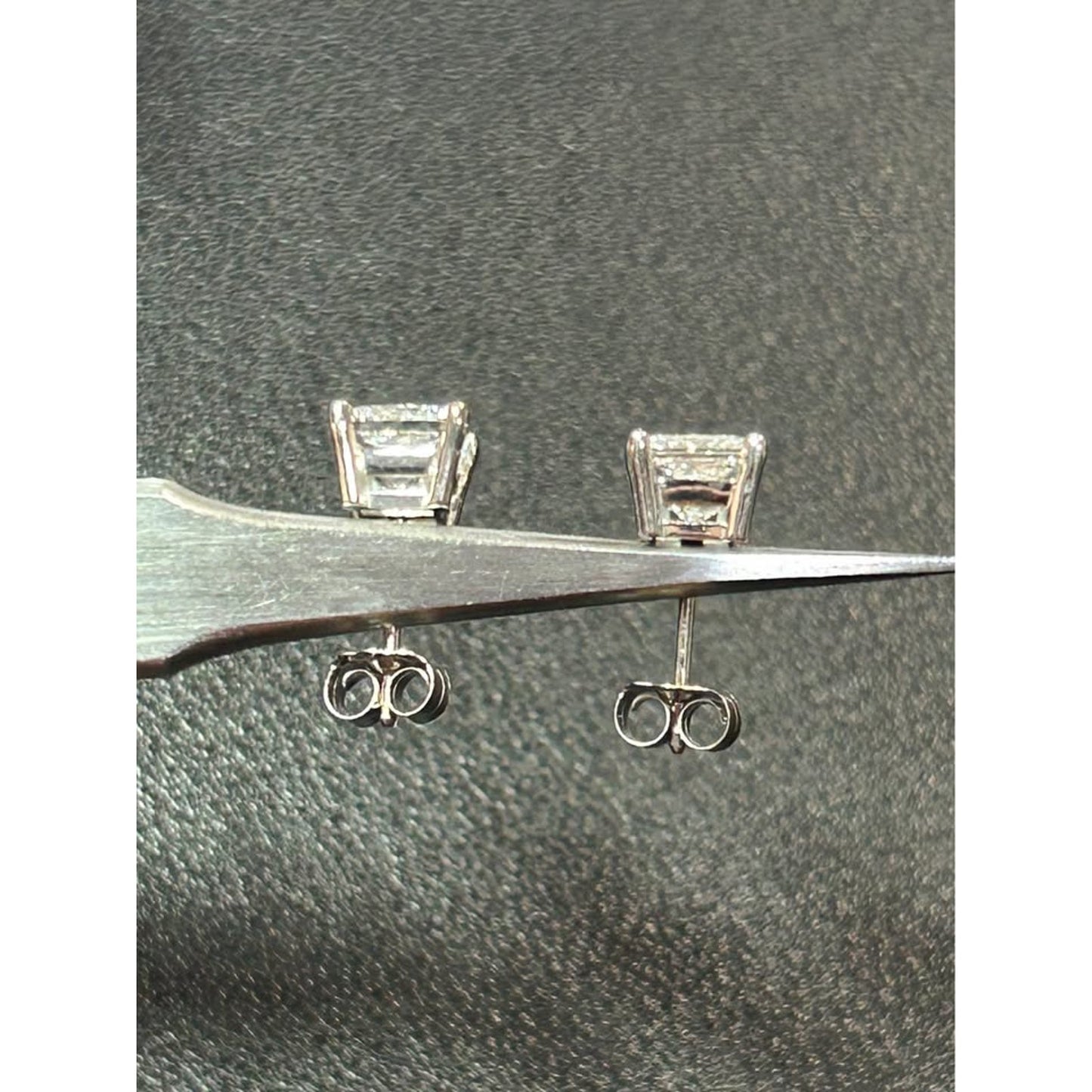 2.02 Total Weight Princess Cut Lab Grown Diamonds E Color VVS2 Clarity IGi lab Reports