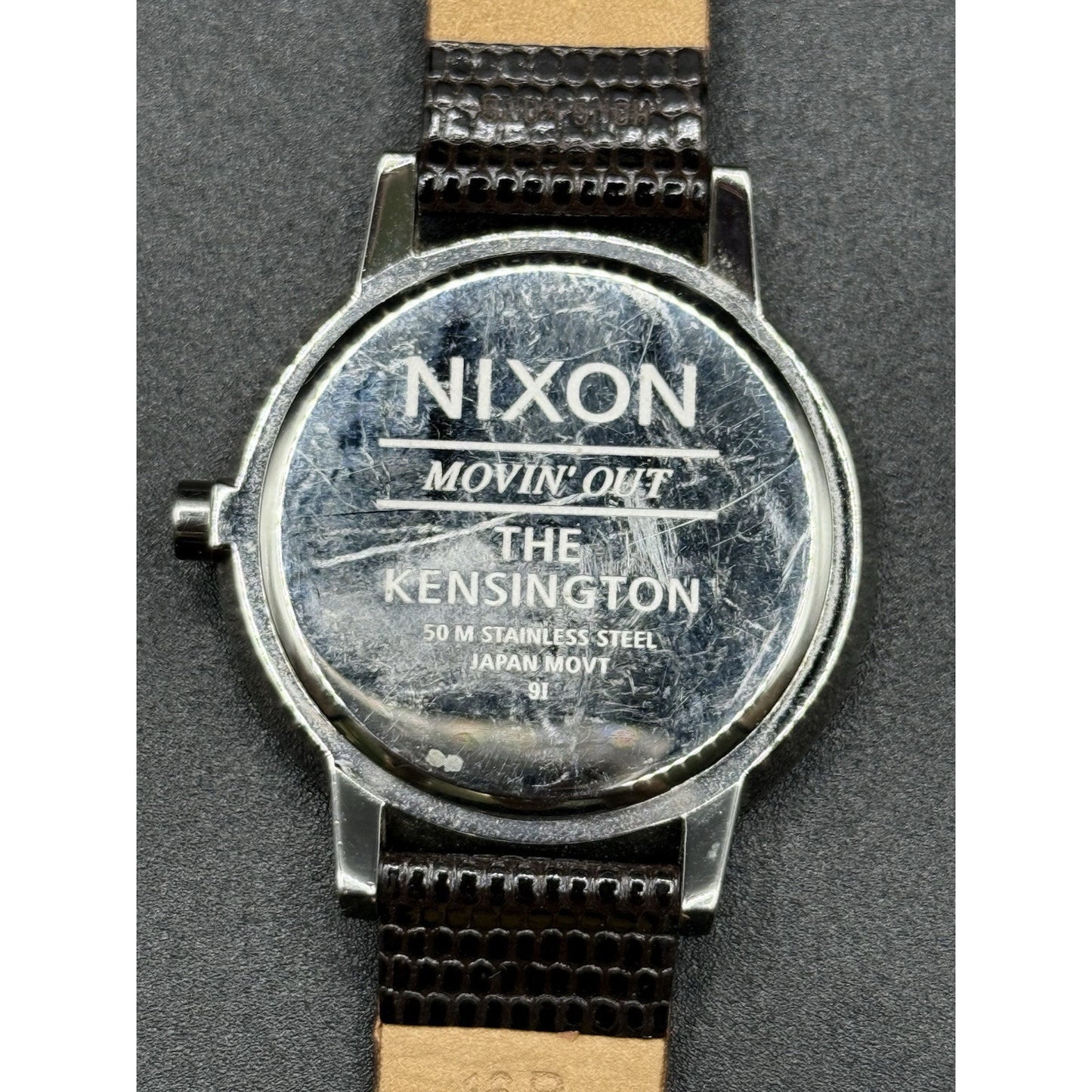 Nixon Kensington Pearl Cubic Zirconia 38MM Watch New Battery N13