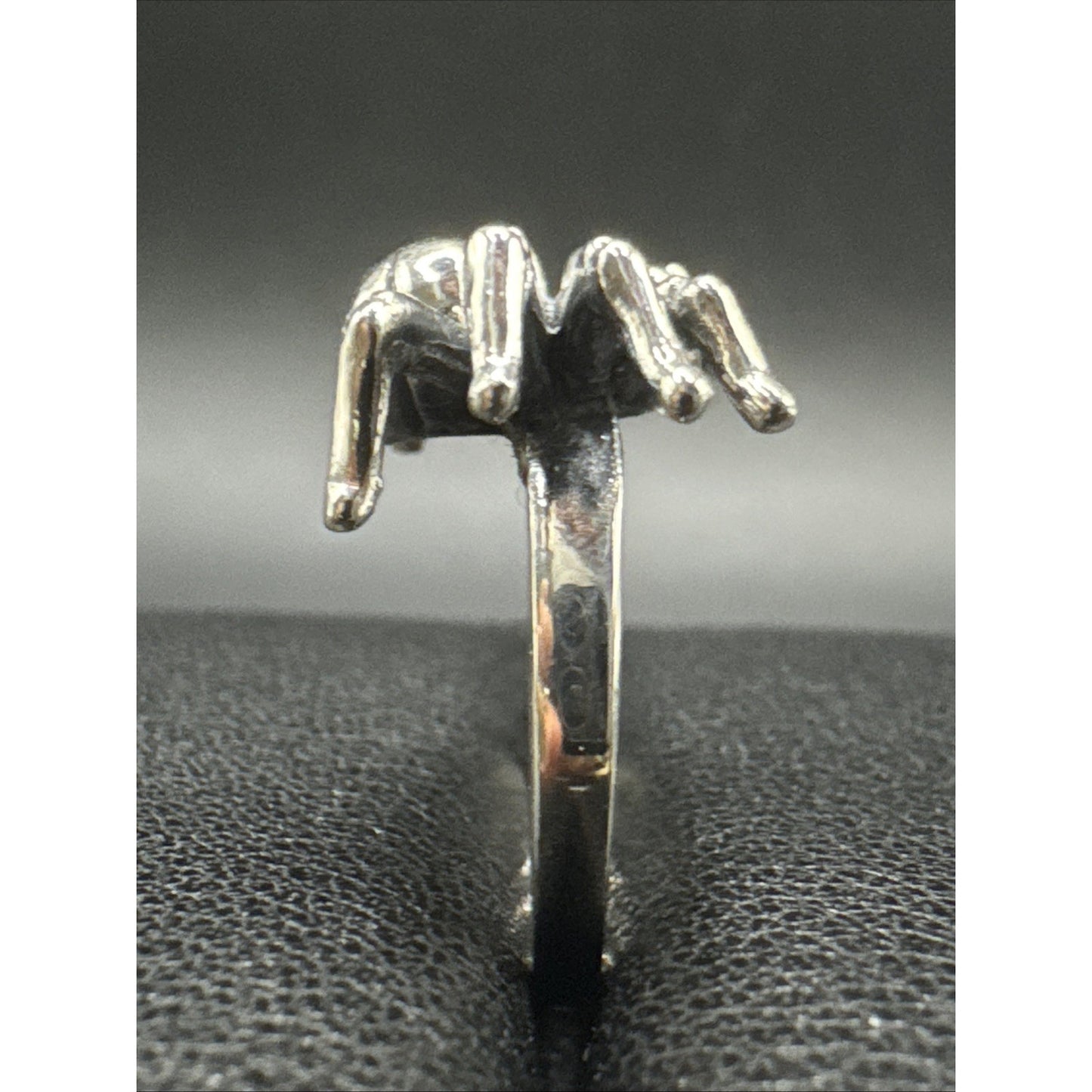 New Condition Sterling Silver Spider Ring 925 Size 7 T18