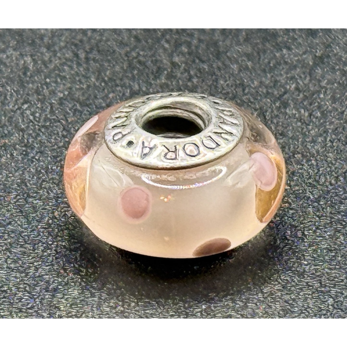 Pandora Pink Bubble Murano ALE 925 N19