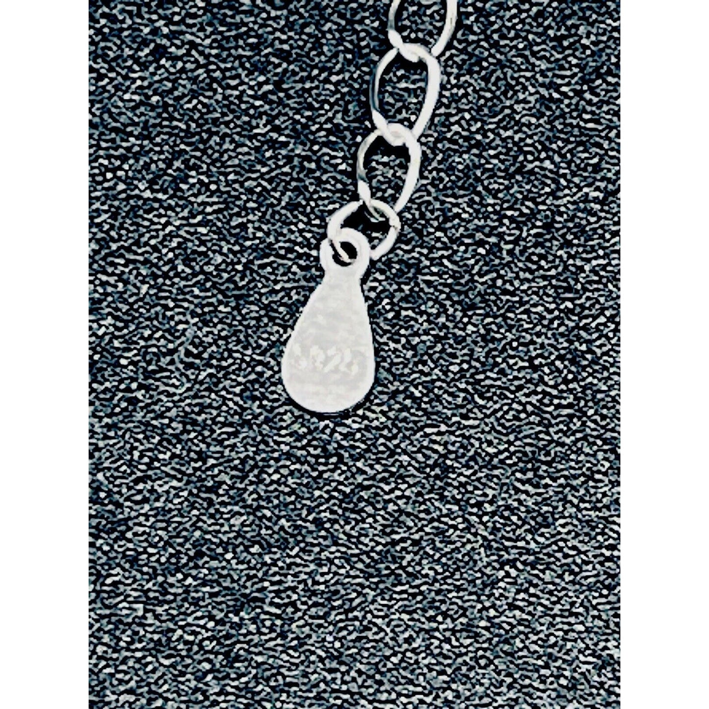 18” New Condition Moissanite Pendant Necklace GRA