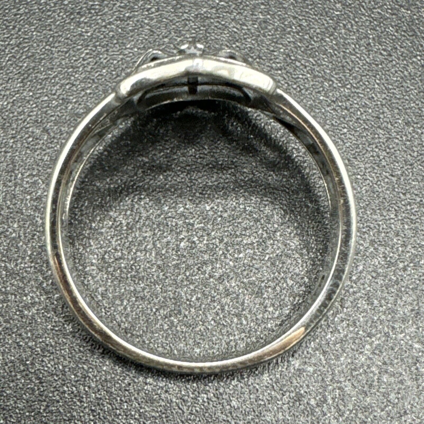 New Condition Sterling Silver Spider Web Ring 925 Size 7
