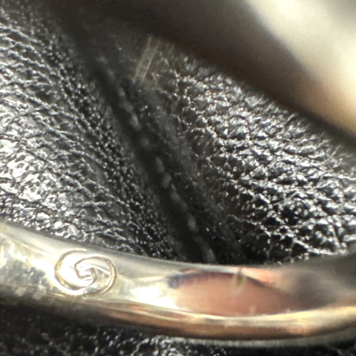 EUC Sterling Silver CZ Trapezoid Ring 925 Size 6.5 P2