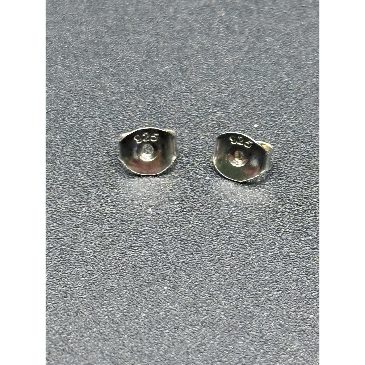 Sterling Silver Oval Tanzanite Stud Earrings 7x5MM N20