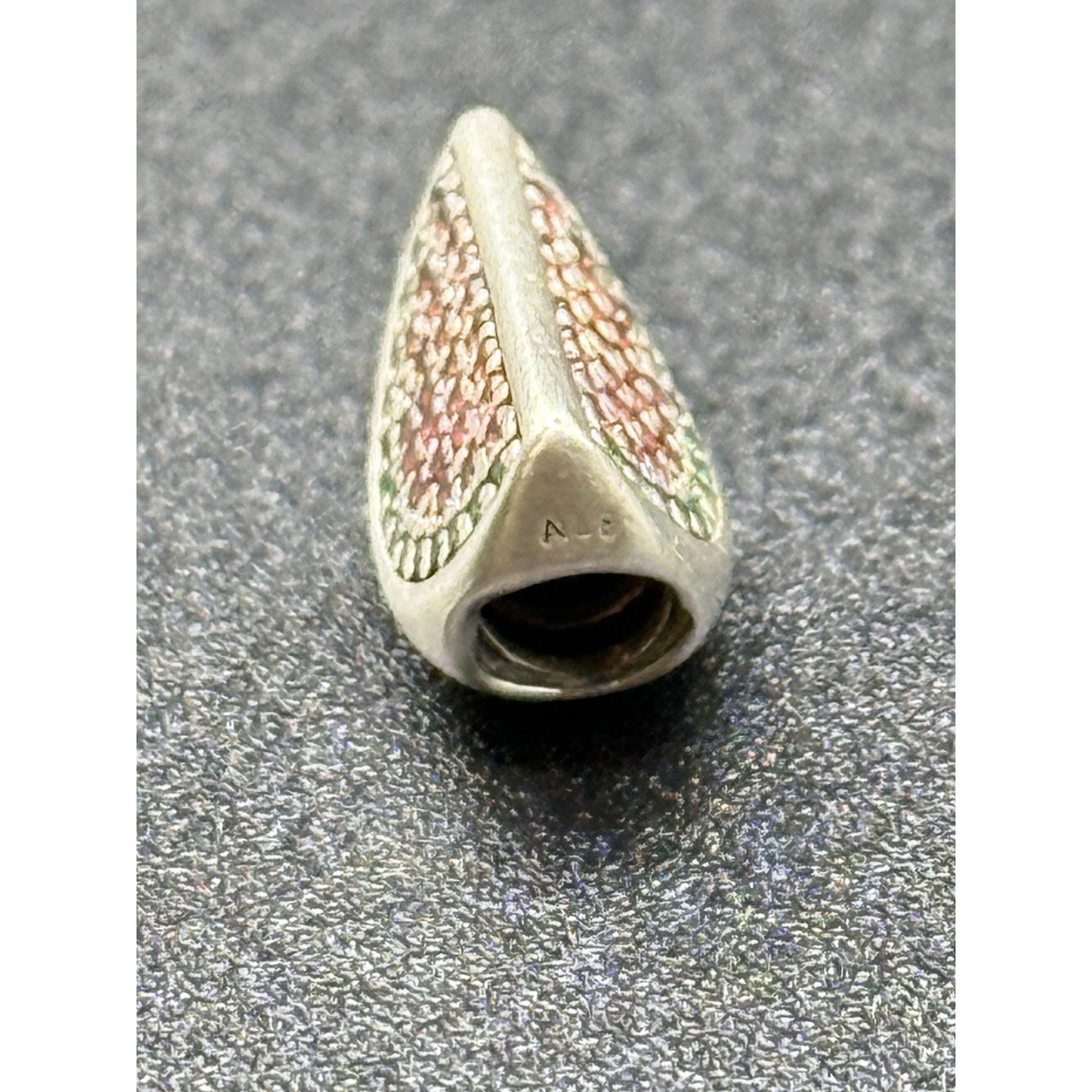 Pandora Sterling Silver Watermelon Cubic Zirconia Charm ALE P6