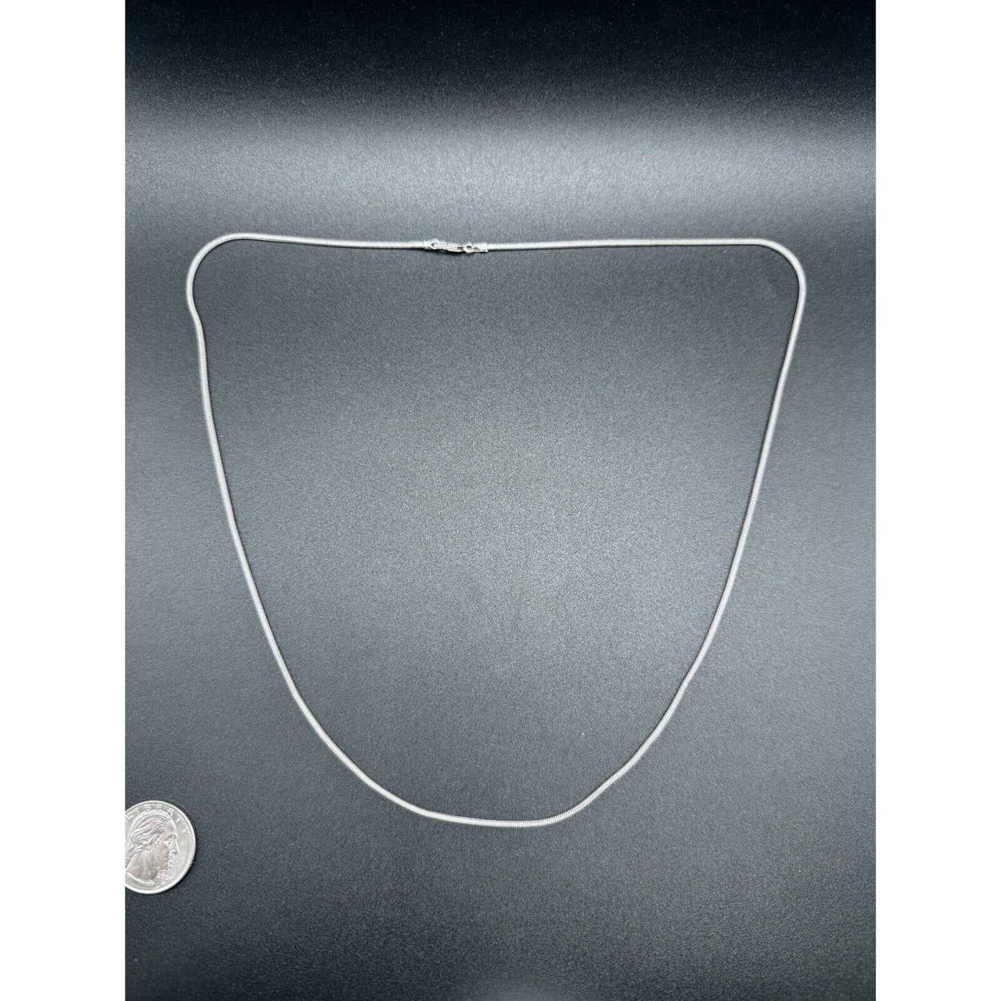 24” Sterling Silver Snake Chain 1.5MM 11 Grams M27