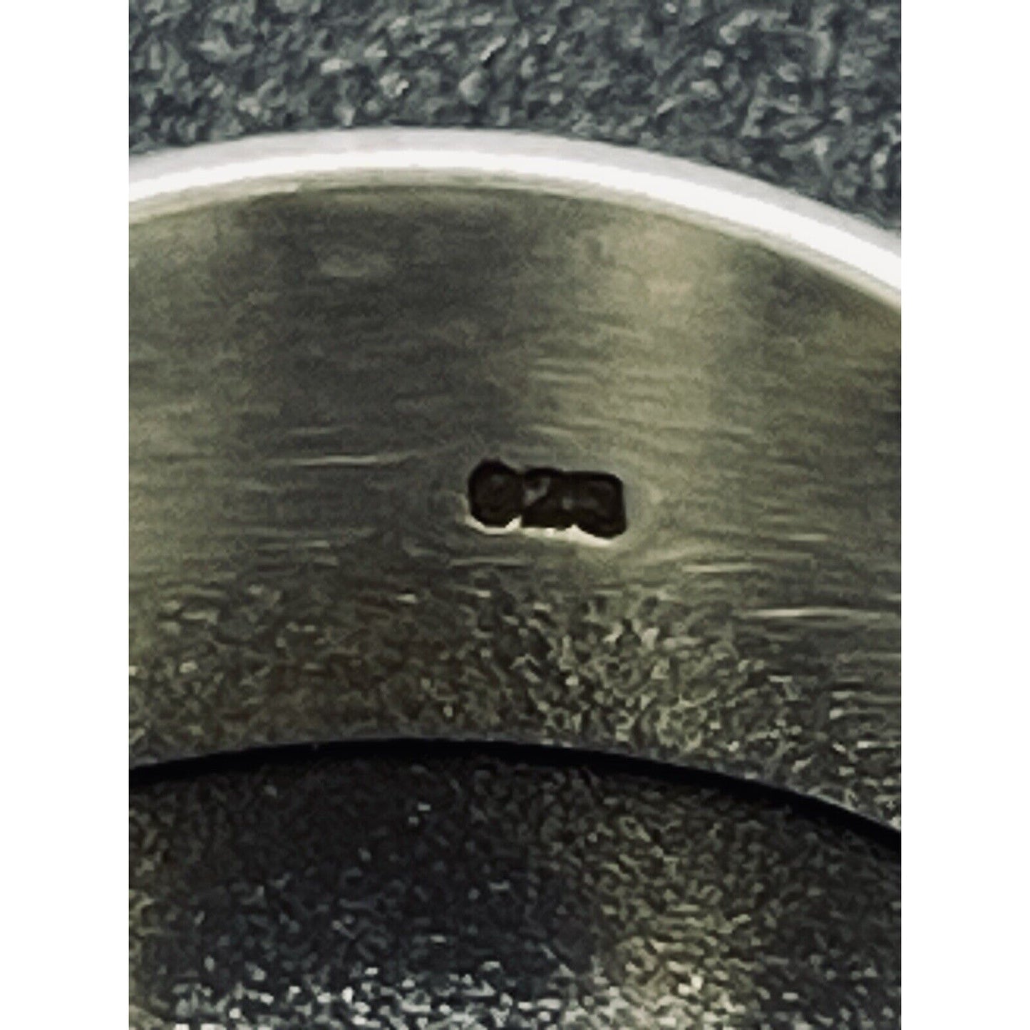 New Condition Sterling Silver Three Crosses Jesus Ring Size 10.00