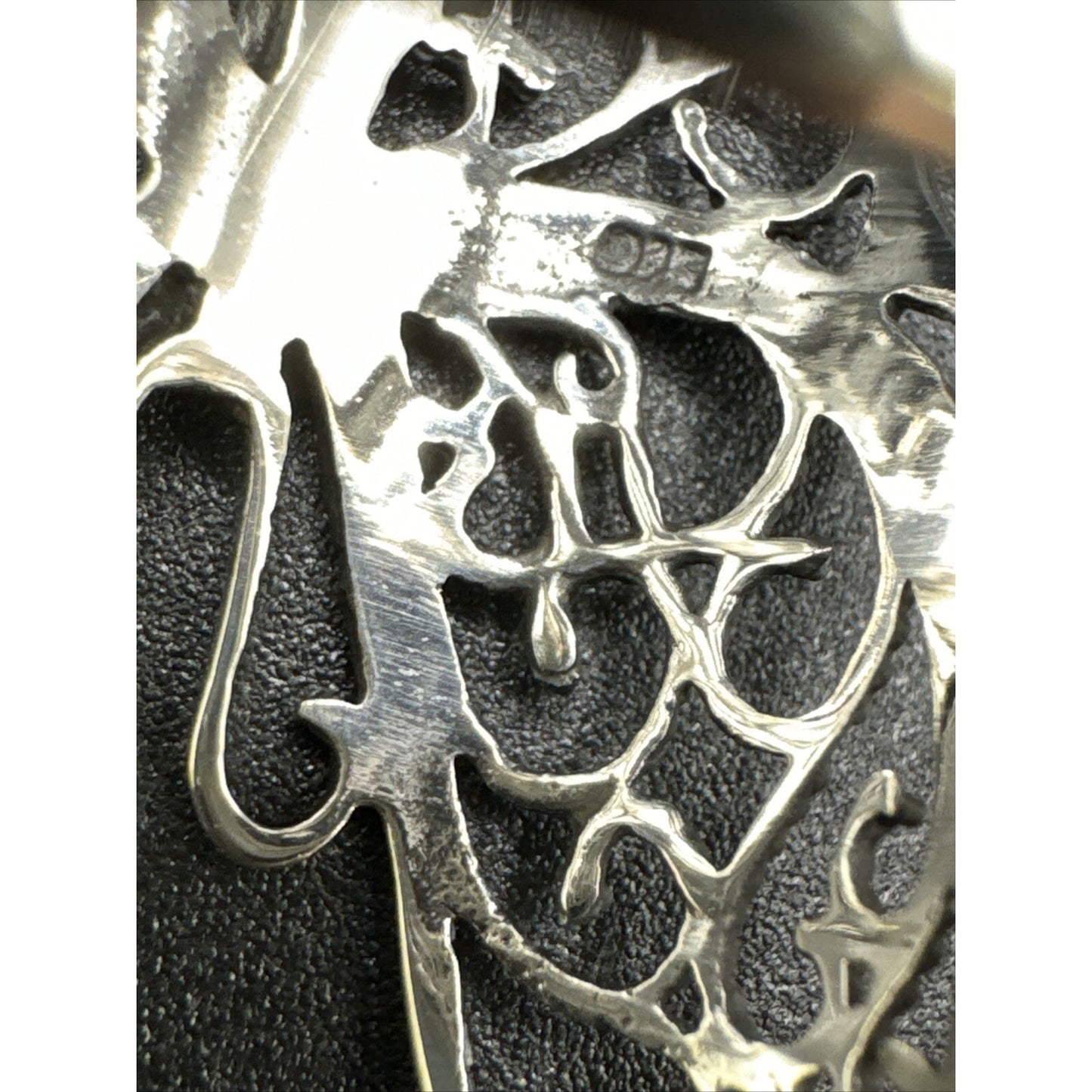 New Condition Sterling Silver Large Butterfly Ring 925 Size 7