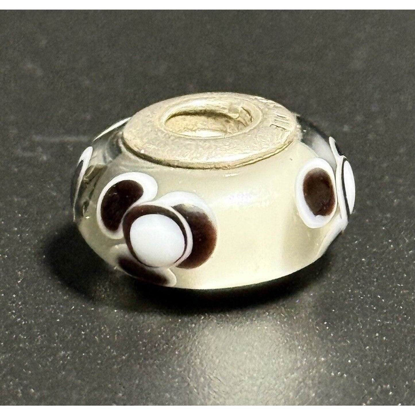 Pandora Sterling Silver Mirano Flower Charm 925 M28