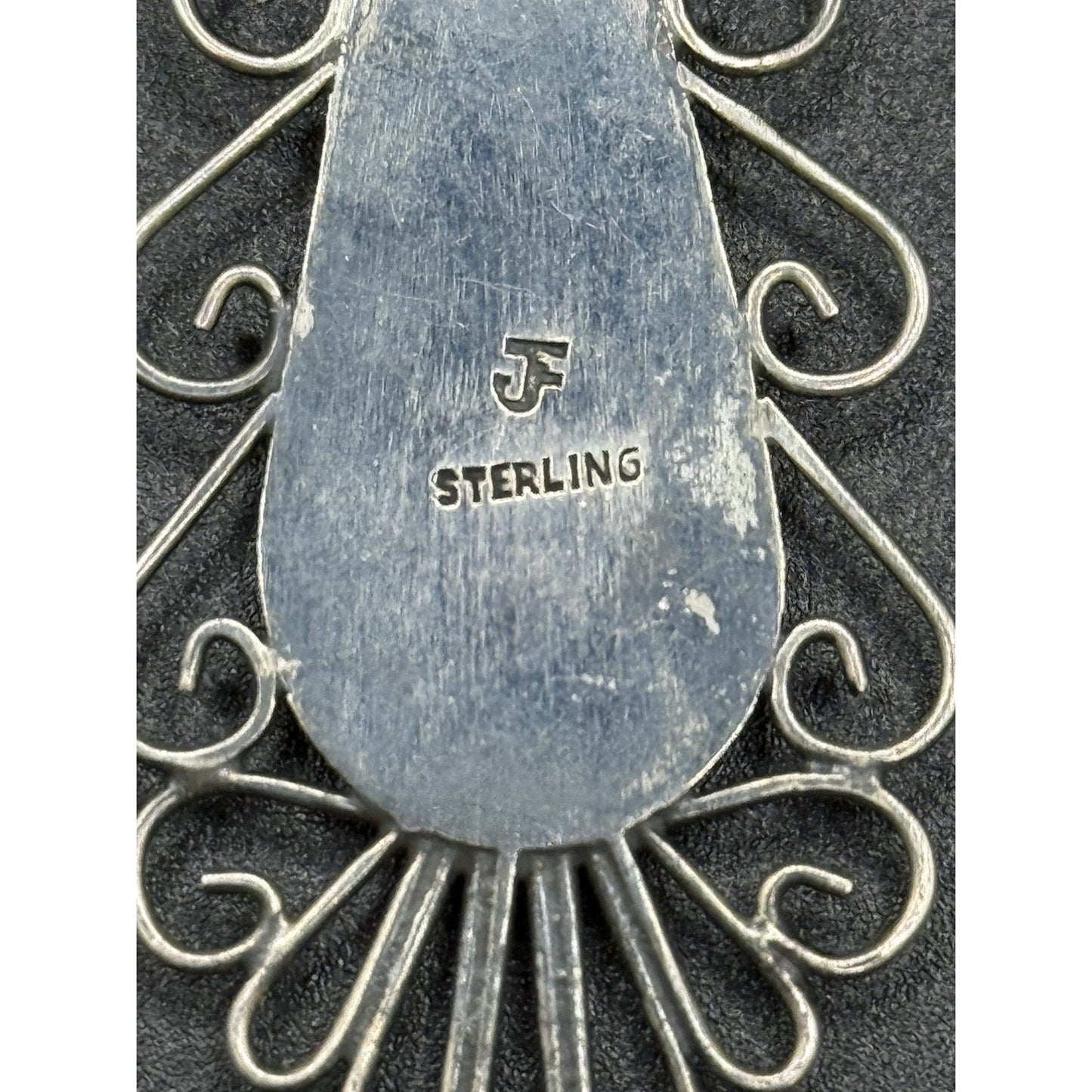 Native American Sterling Silver Single Earring ONE Only P10